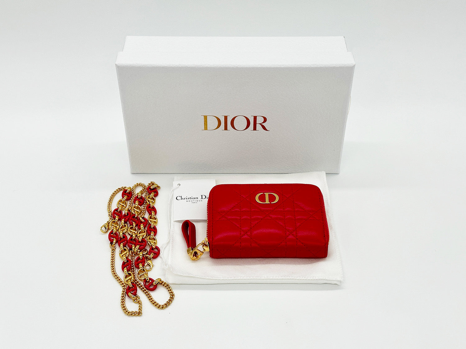 Dior Caro Zipped Pouch