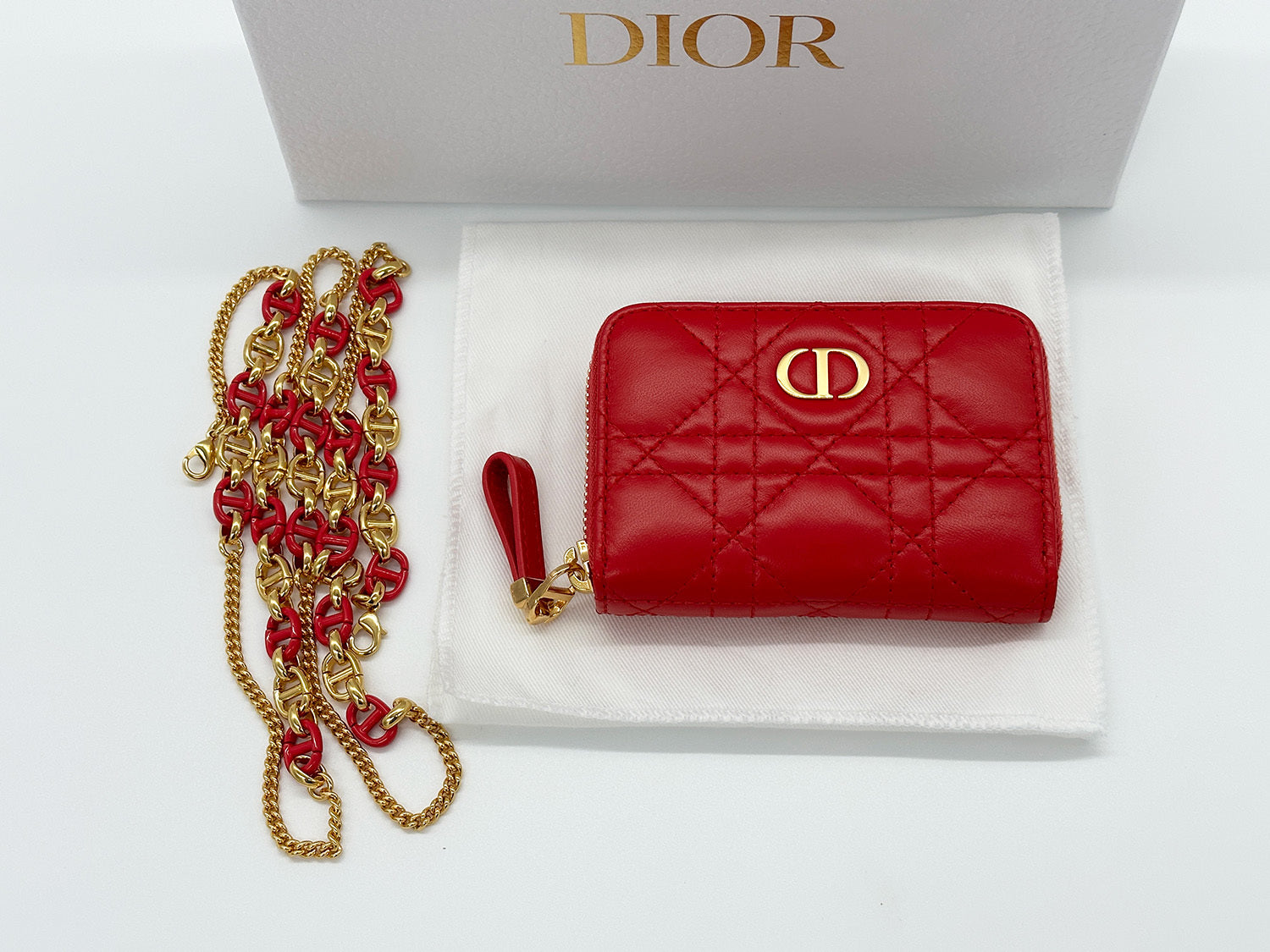 Dior Caro Zipped Pouch