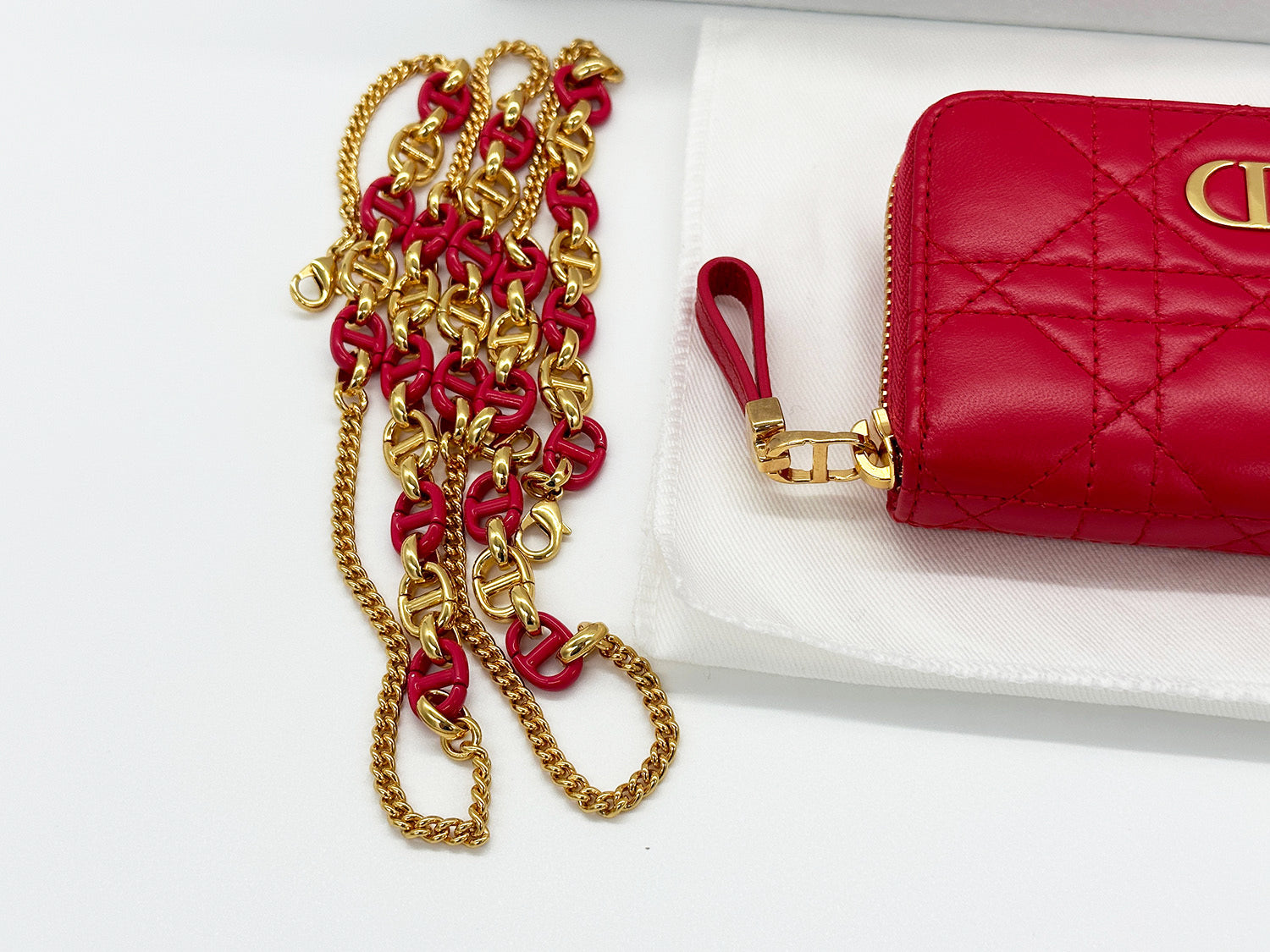 Dior Caro Zipped Pouch