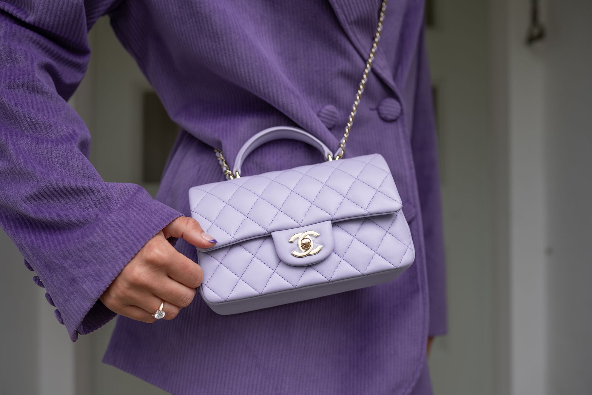 Chanel Mini Flap Bag with Top Handle