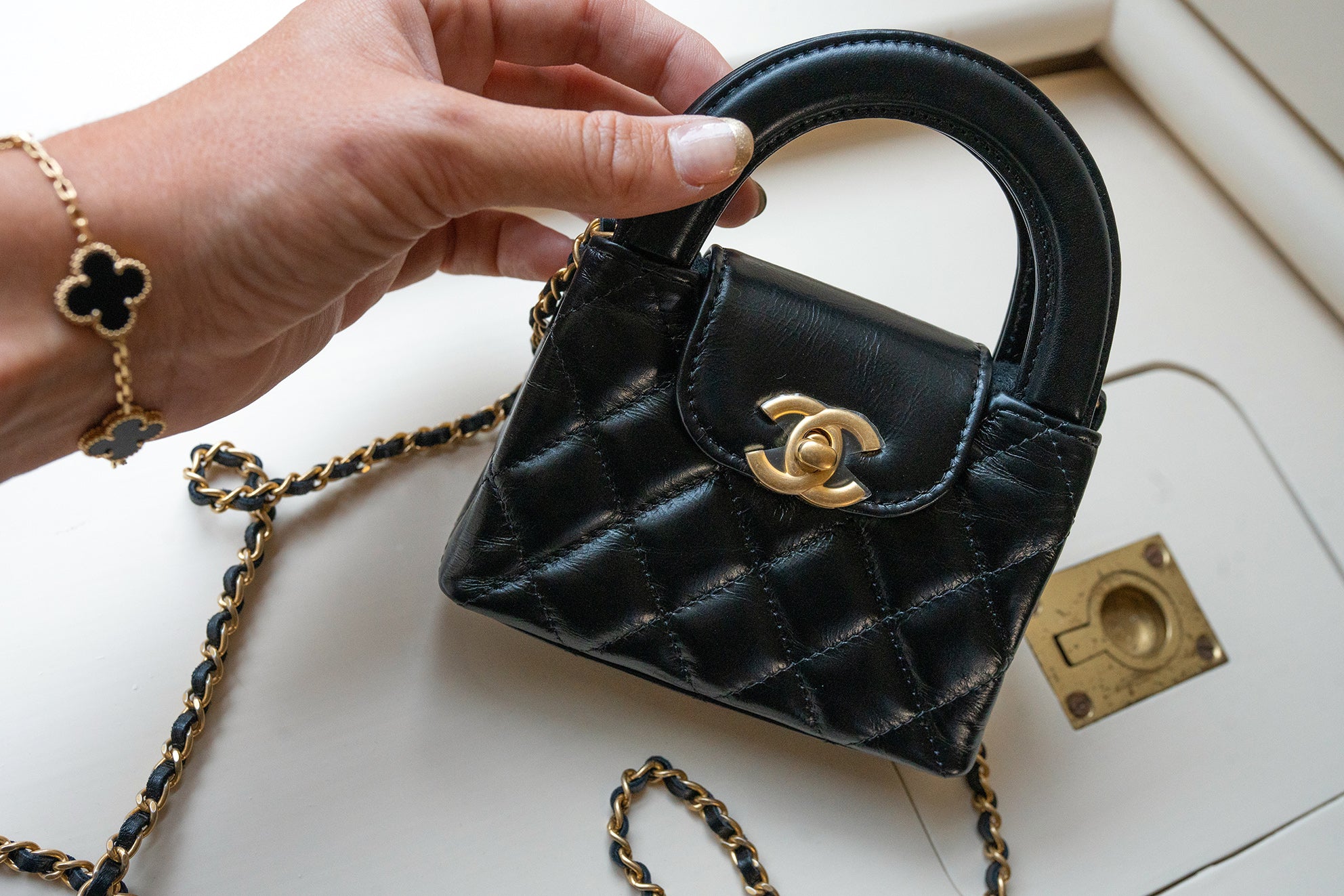 *CHAUD* Chanel Mini Shopper Nano Kelly