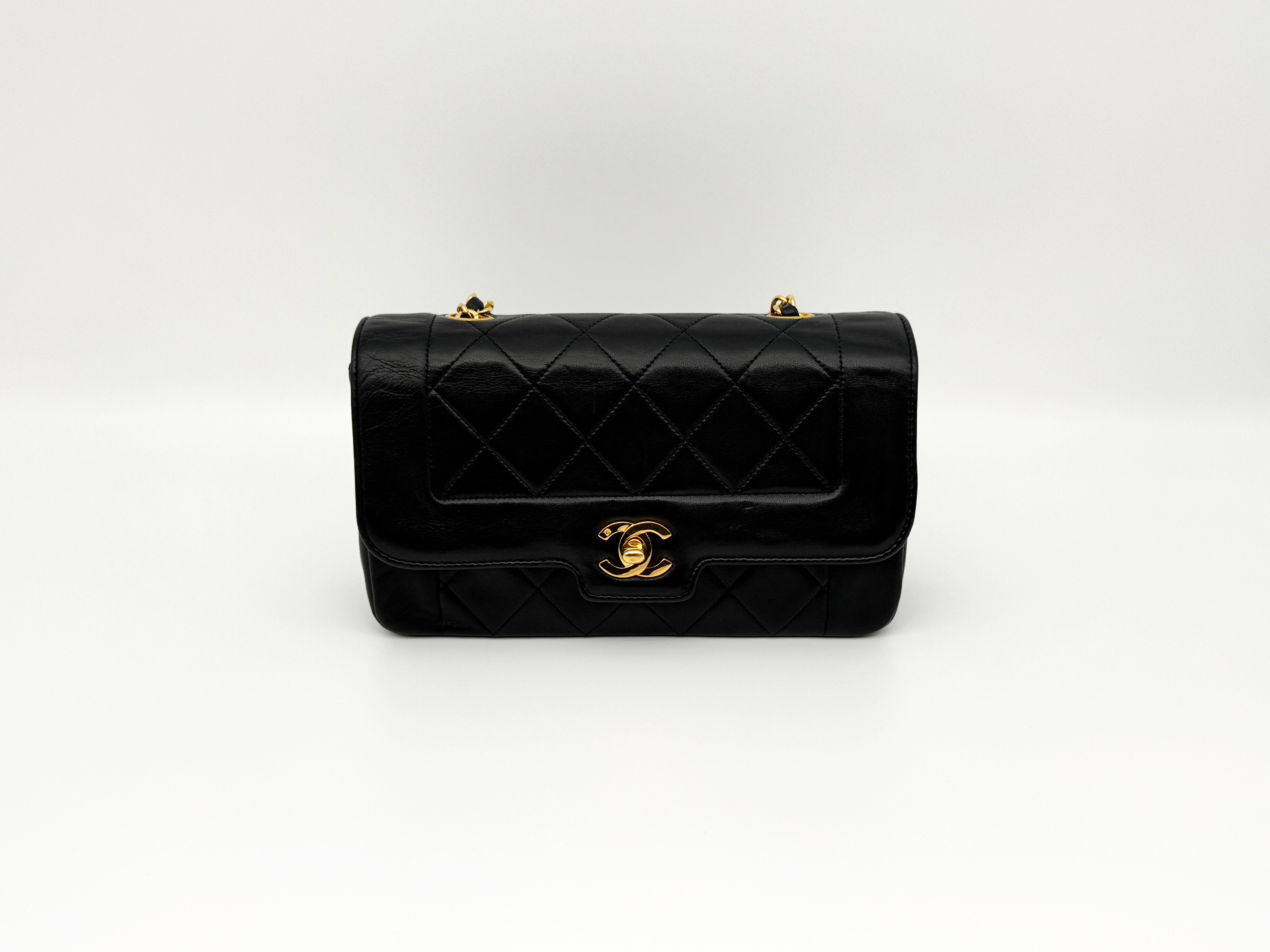 Chanel Vintage Small Border Flap Bag