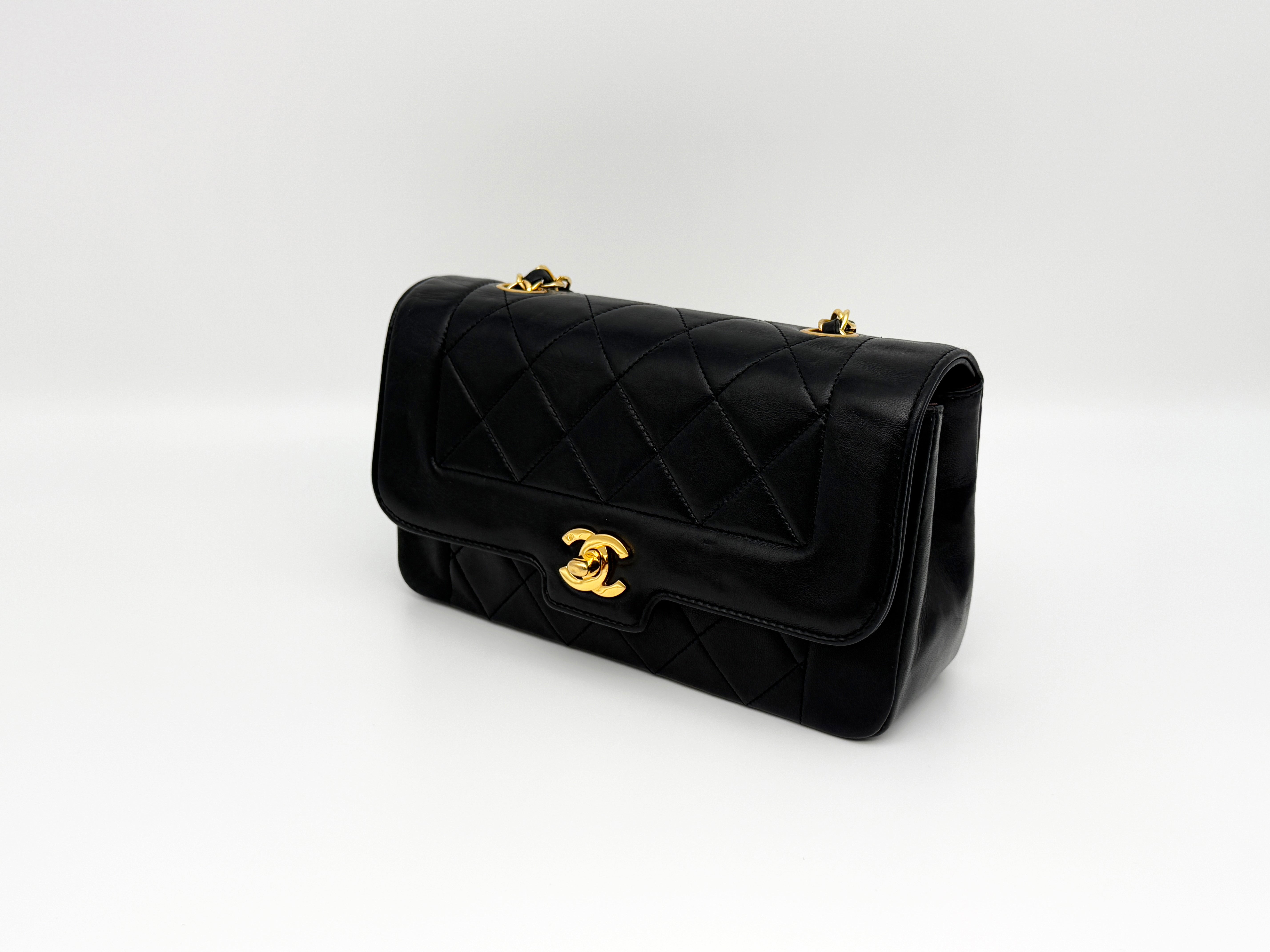 Chanel Vintage Small Border Flap Bag