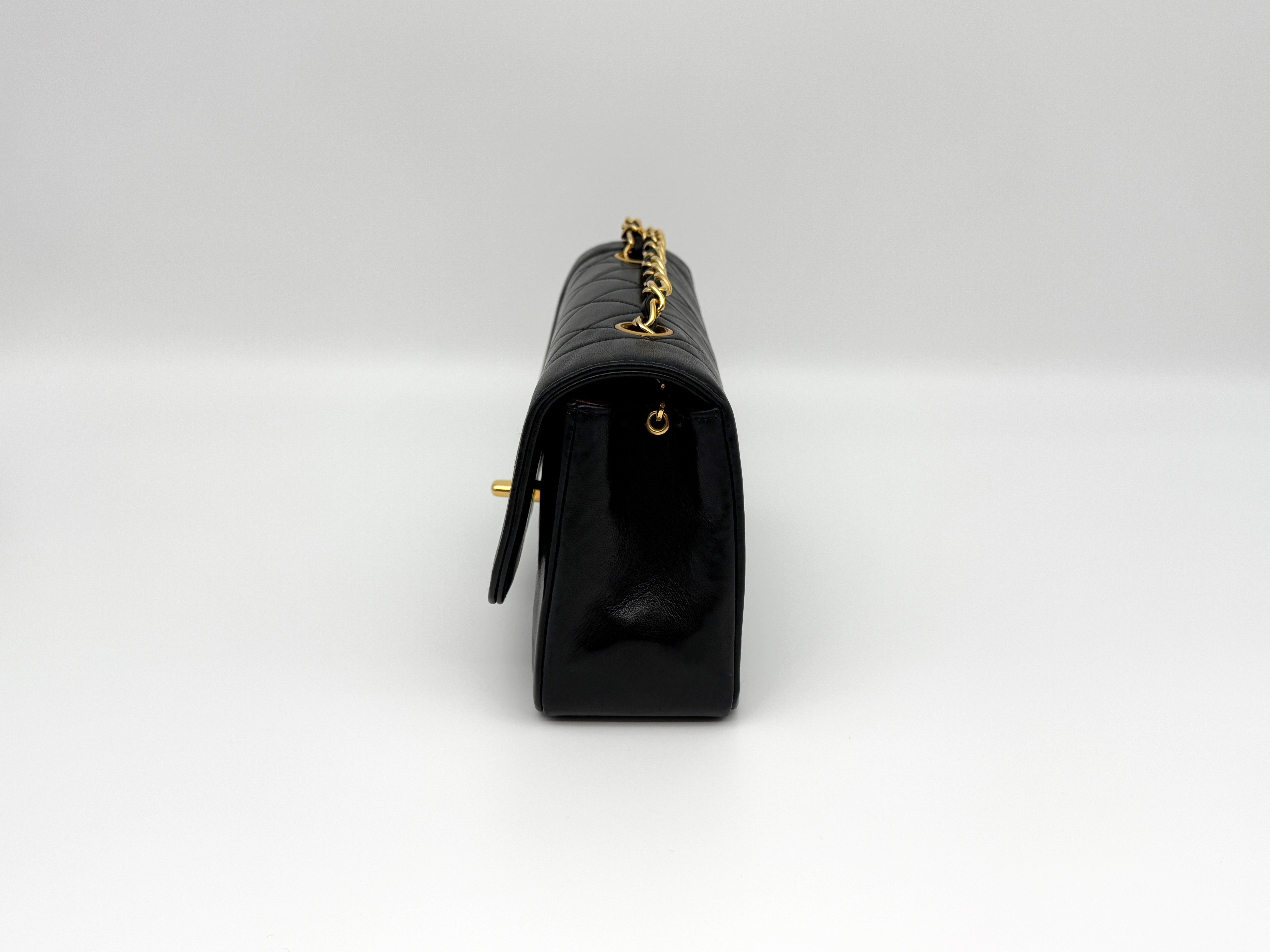 Chanel Vintage Small Border Flap Bag