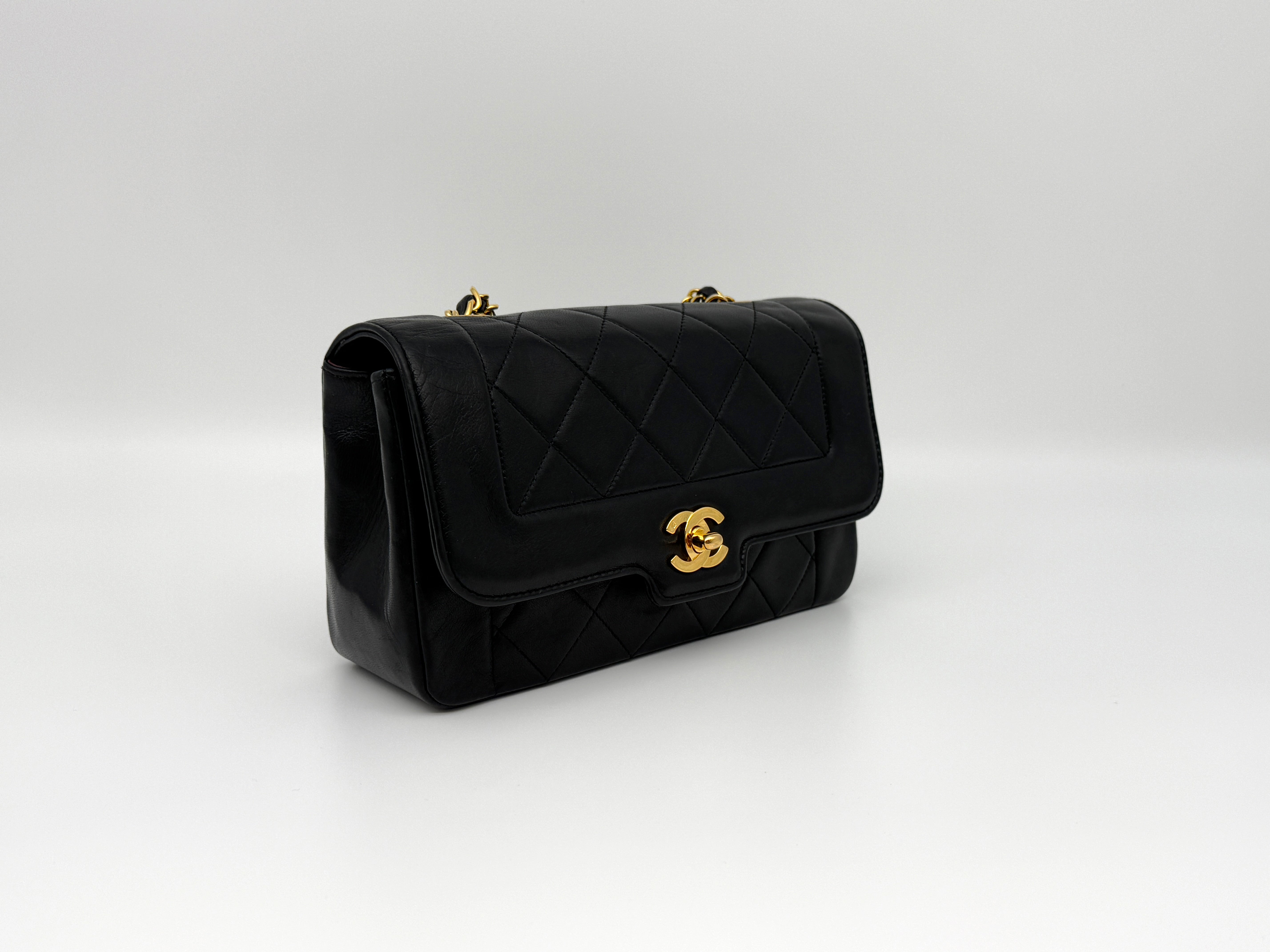 Chanel Vintage Small Border Flap Bag