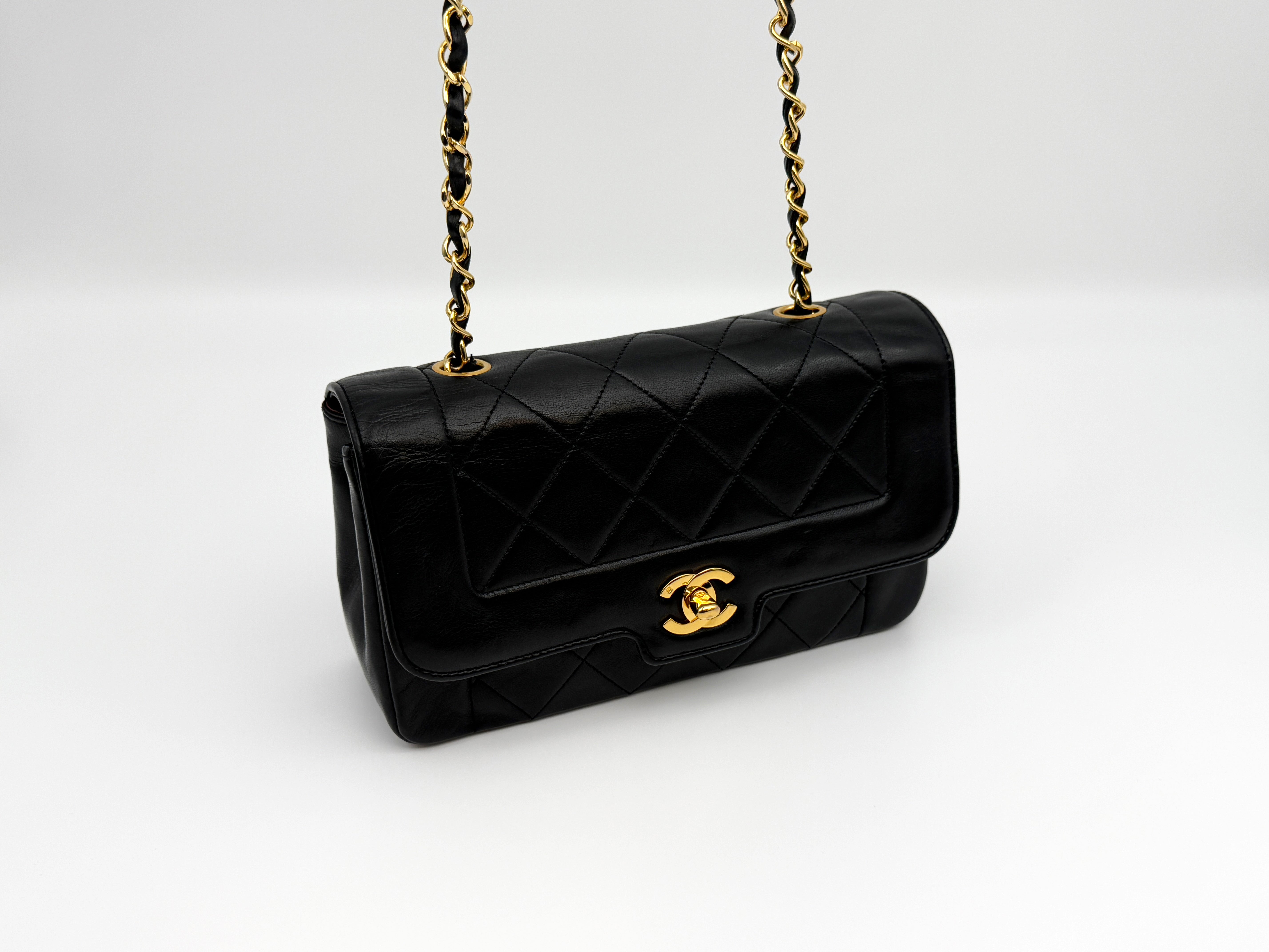 Chanel Vintage Small Border Flap Bag
