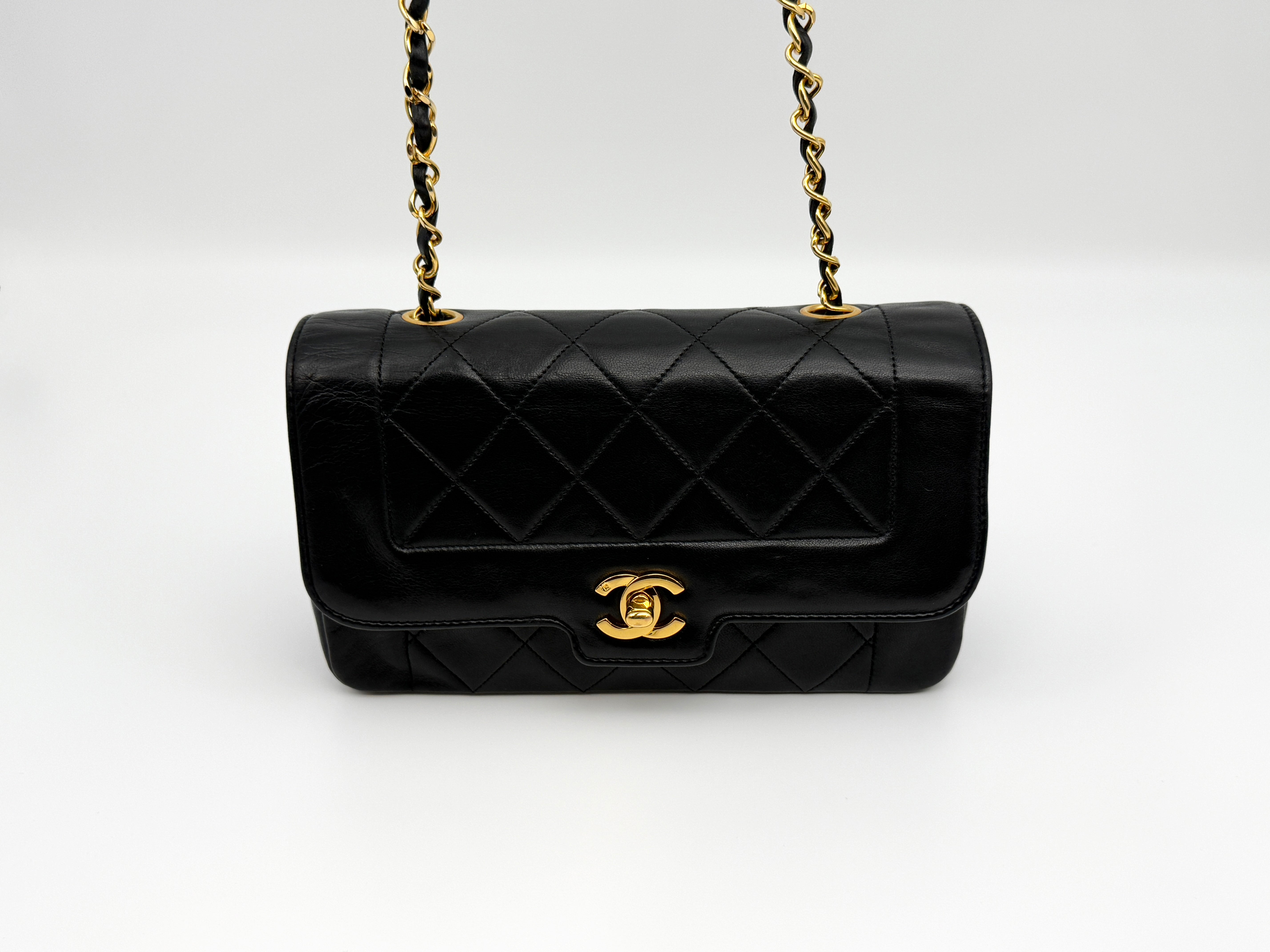 Chanel Vintage Small Border Flap Bag