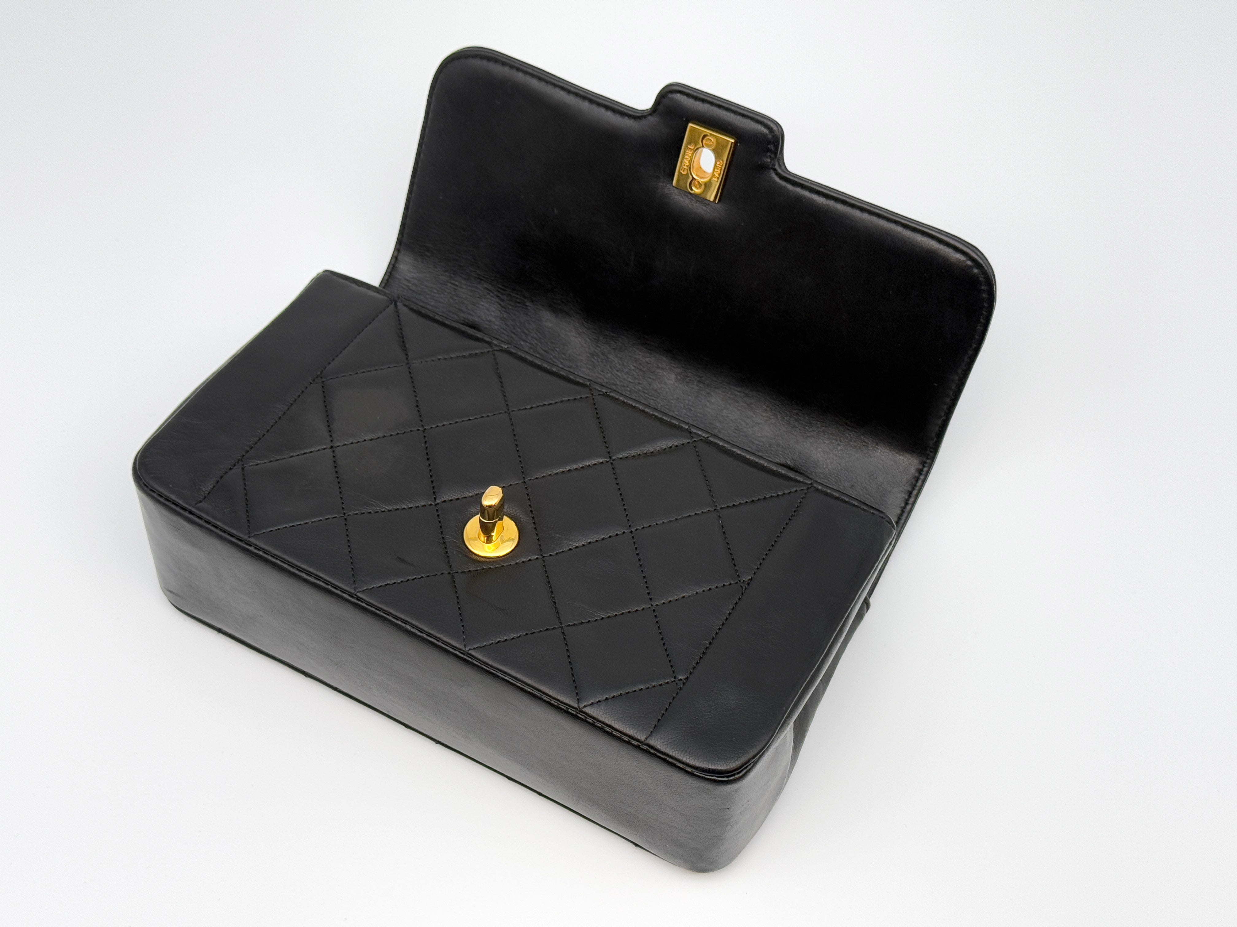 Chanel Vintage Small Border Flap Bag