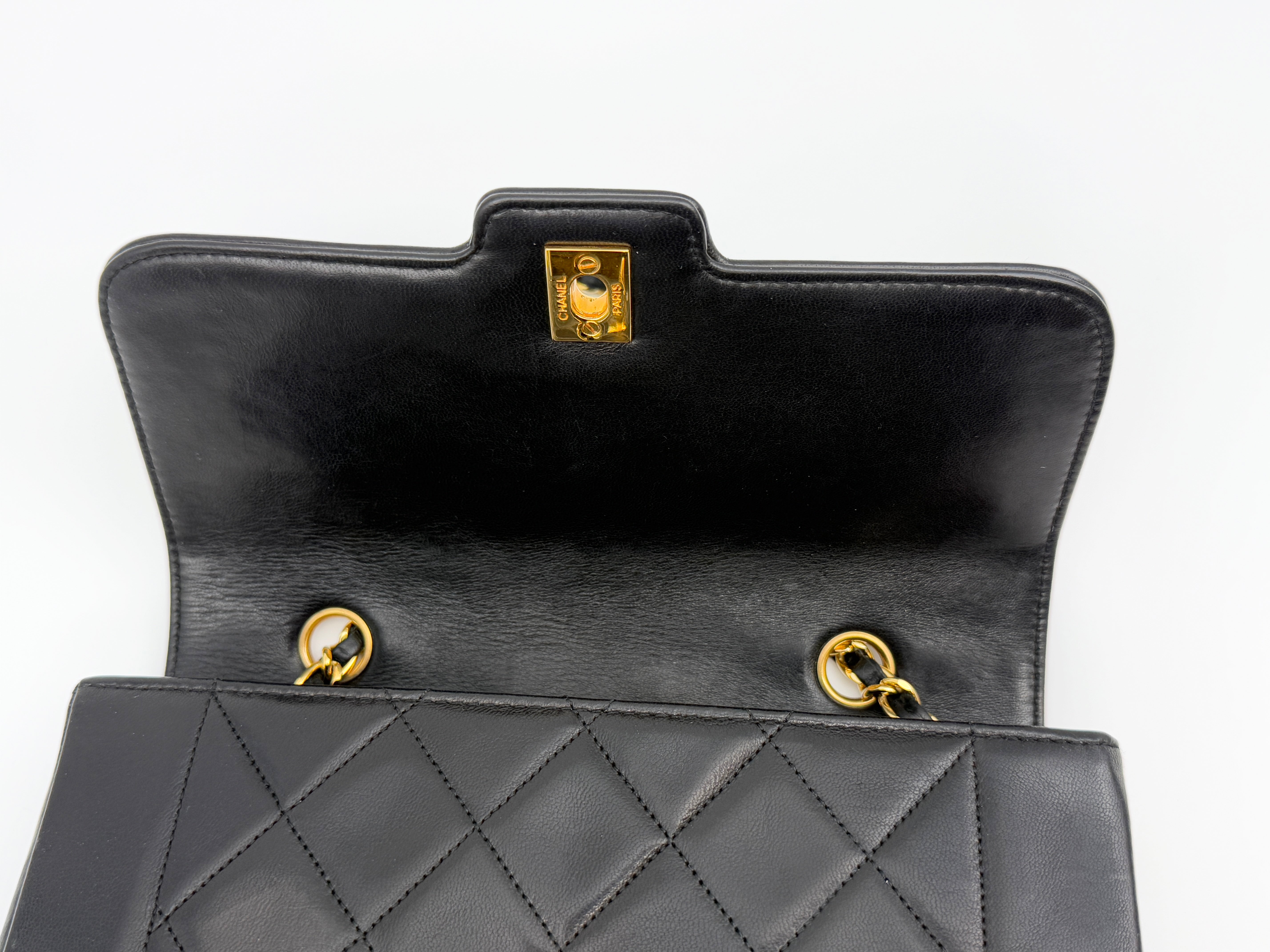 Chanel Vintage Small Border Flap Bag