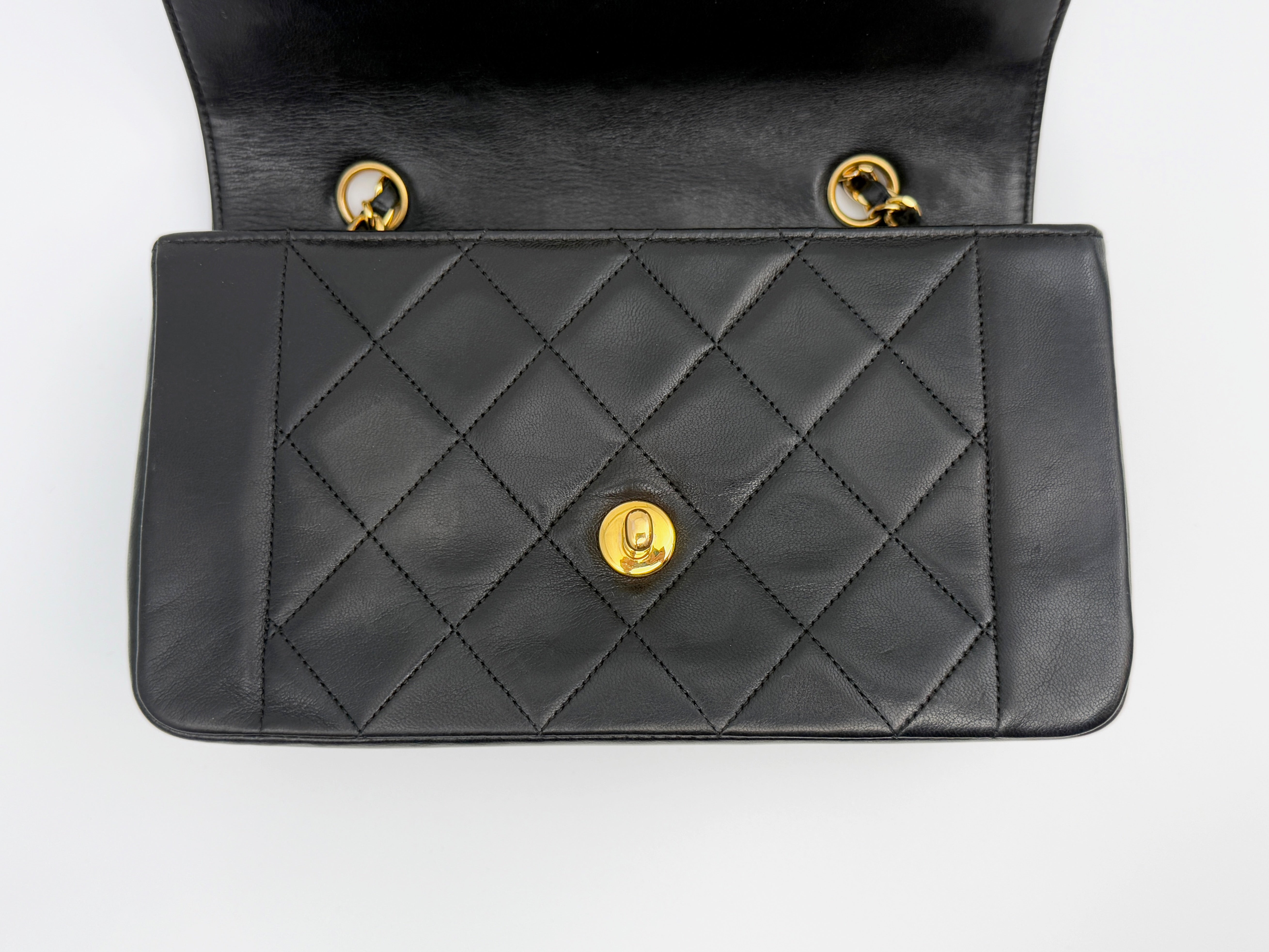 Chanel Vintage Small Border Flap Bag