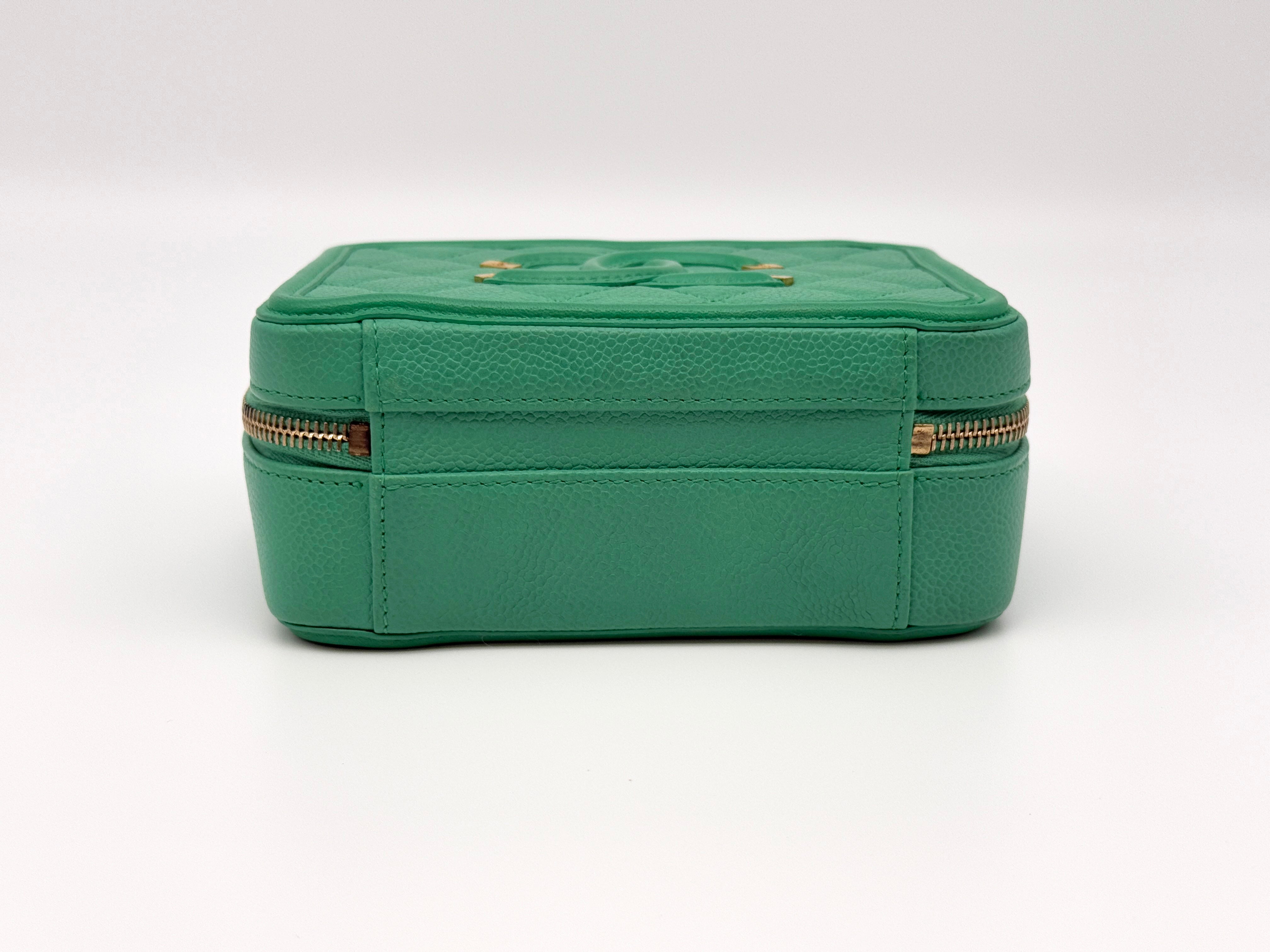 Chanel CC Filigree Mini Vanity Bag