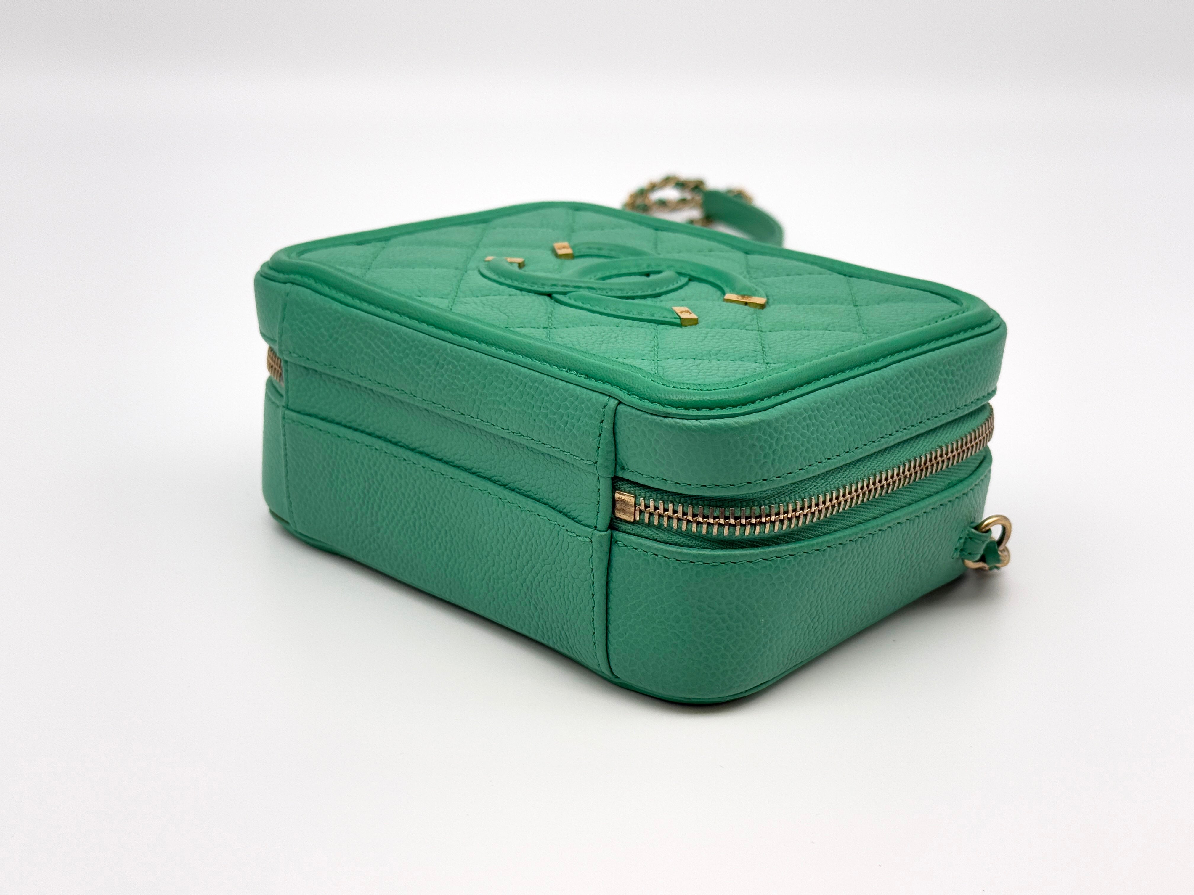 Chanel CC Filigree Mini Vanity Bag