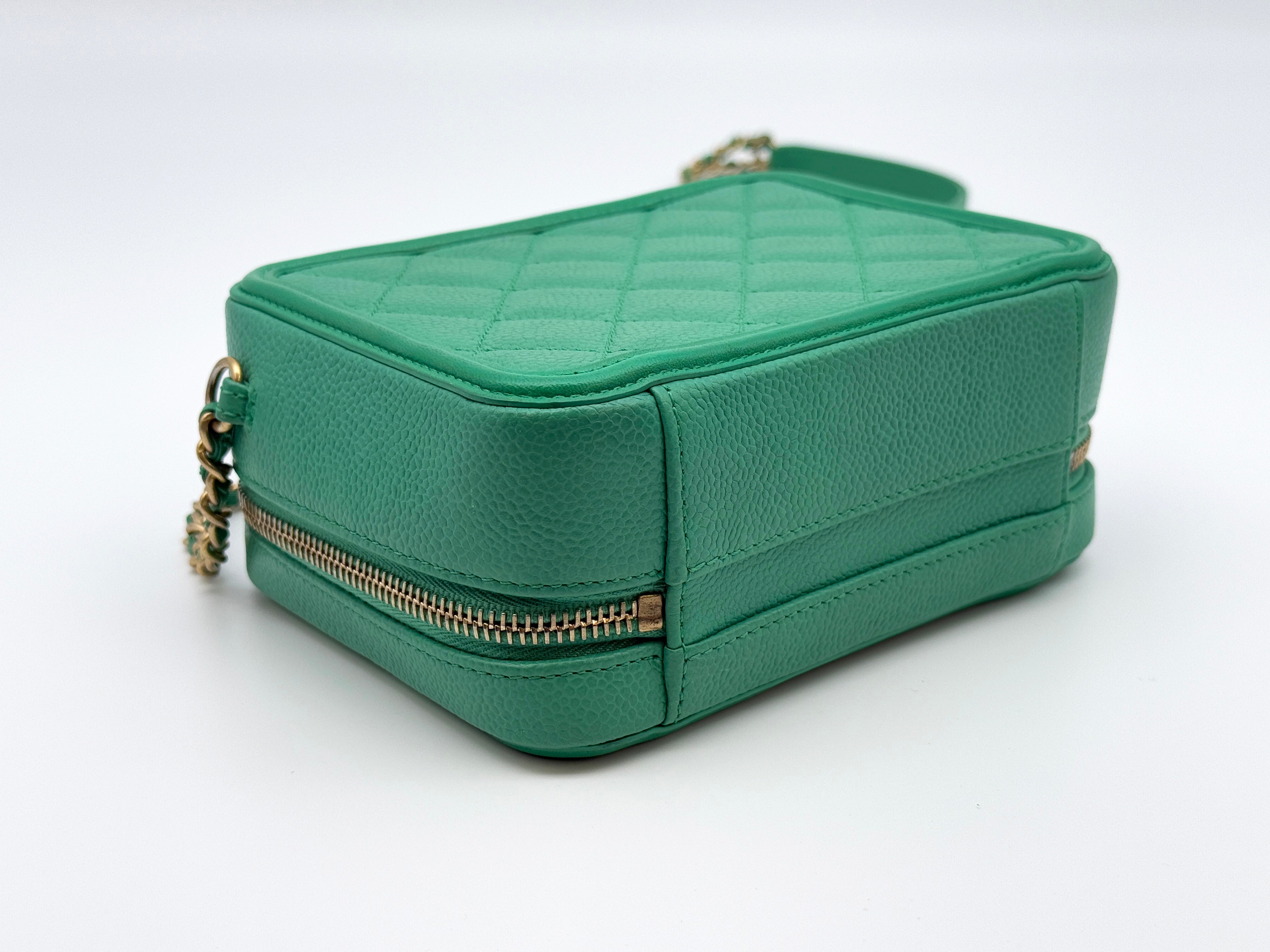 Chanel CC Filigree Mini Vanity Bag