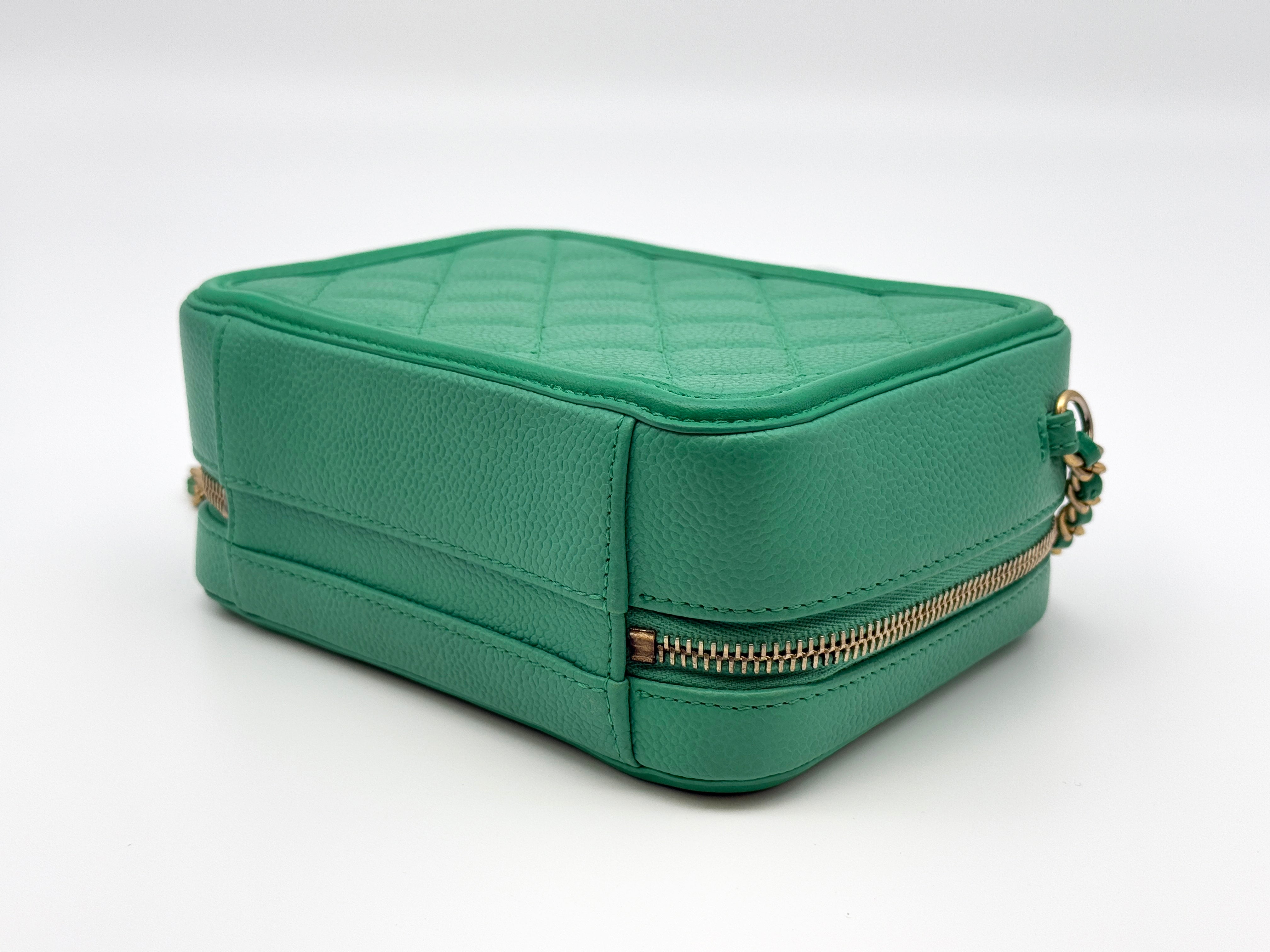 Chanel CC Filigree Mini Vanity Bag