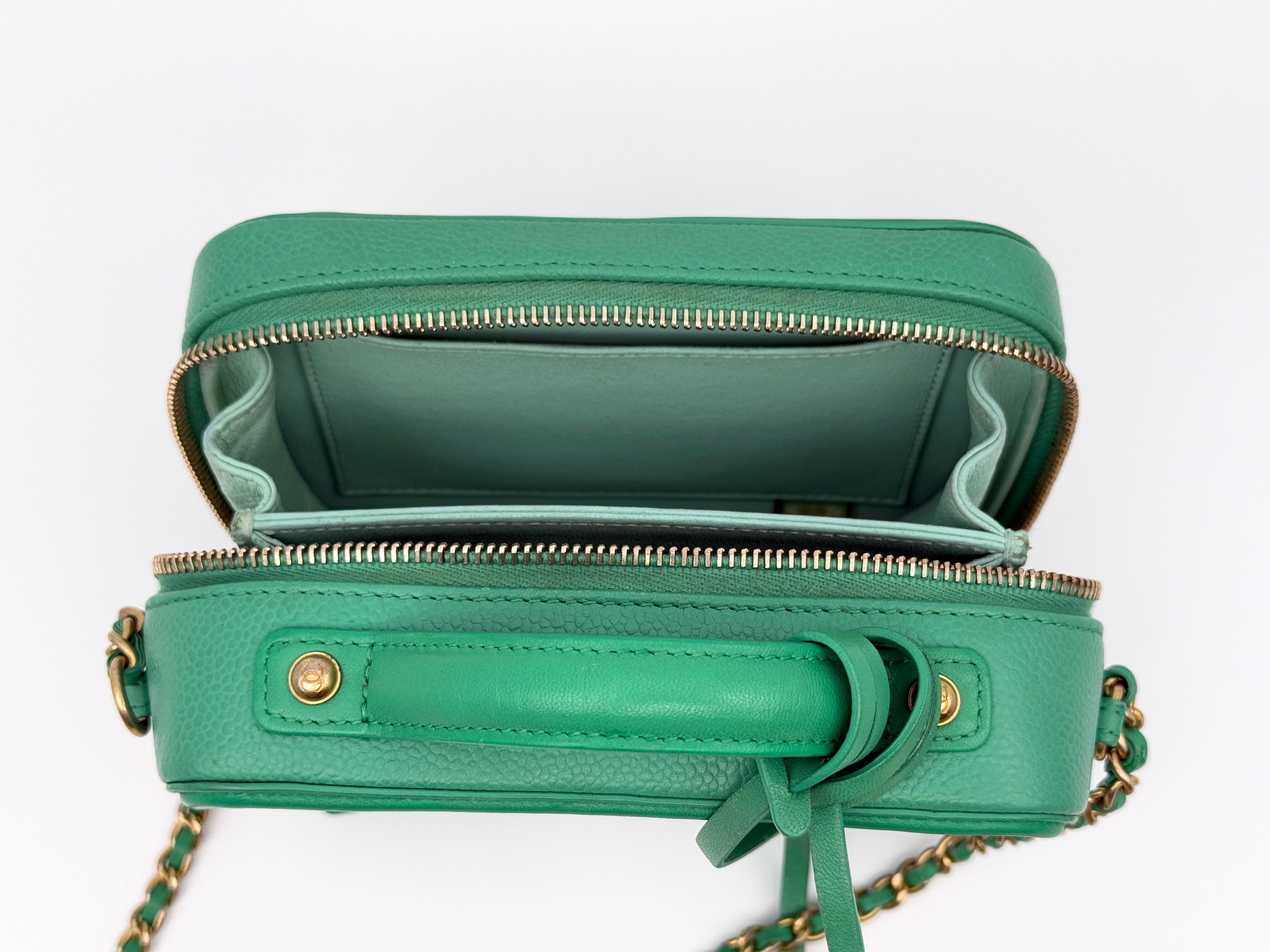 Chanel CC Filigree Mini Vanity Bag