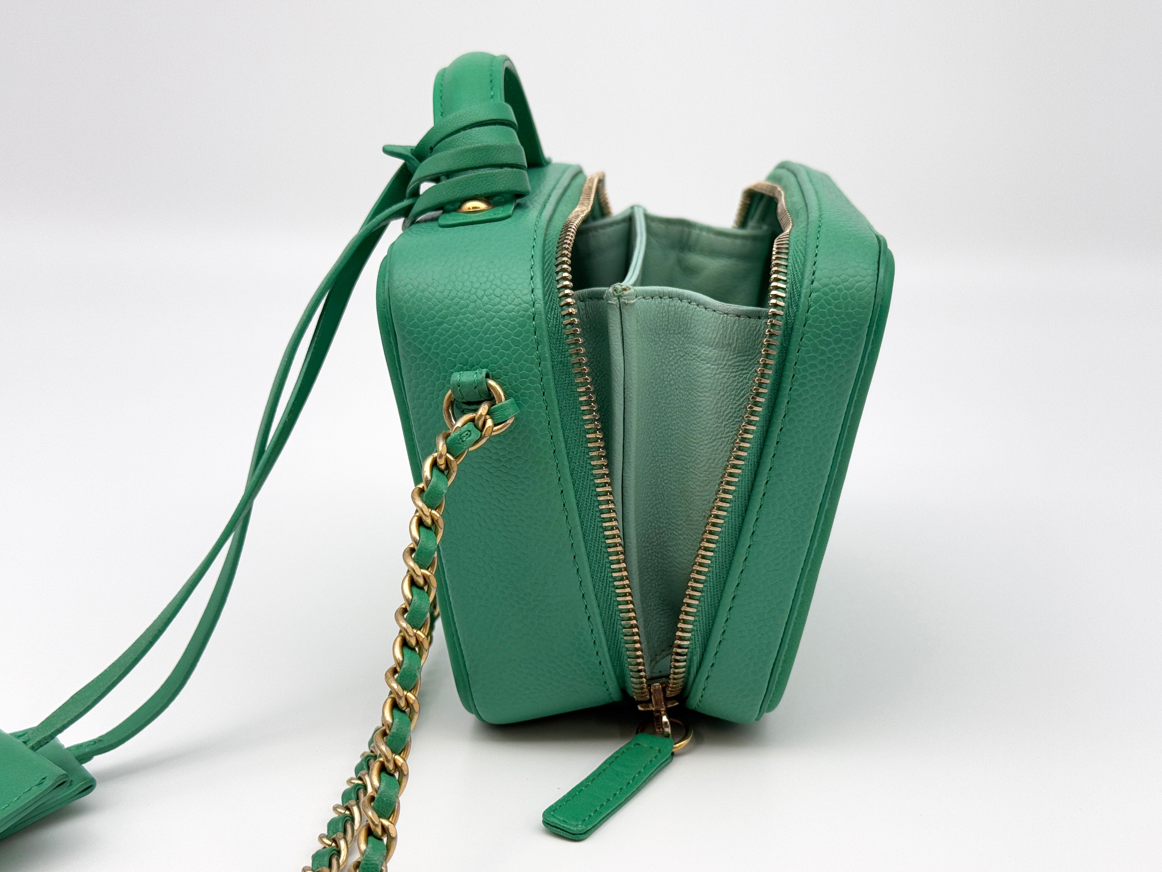 Chanel CC Filigree Mini Vanity Bag