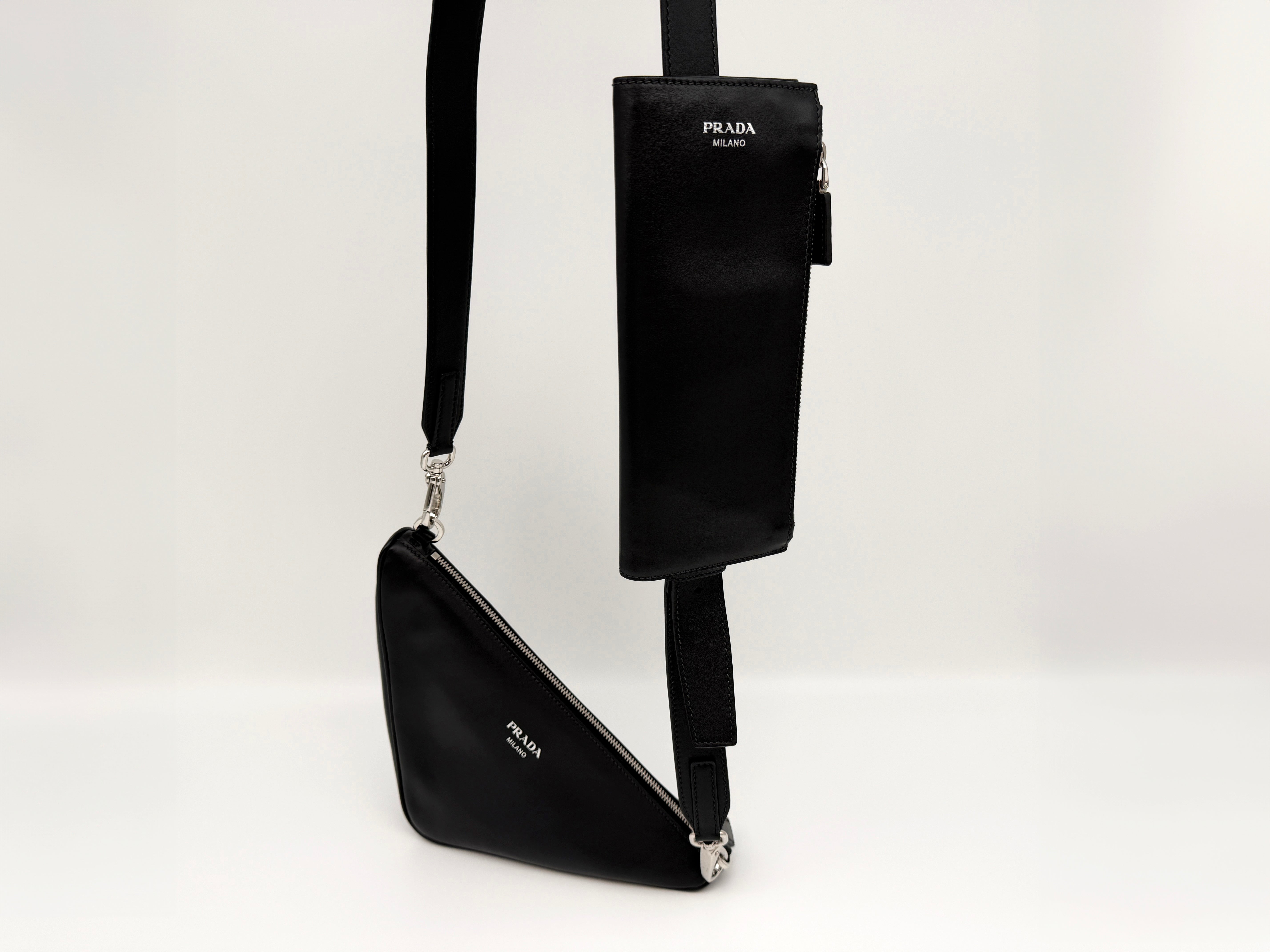 Prada Triangle Shoulder Bag
