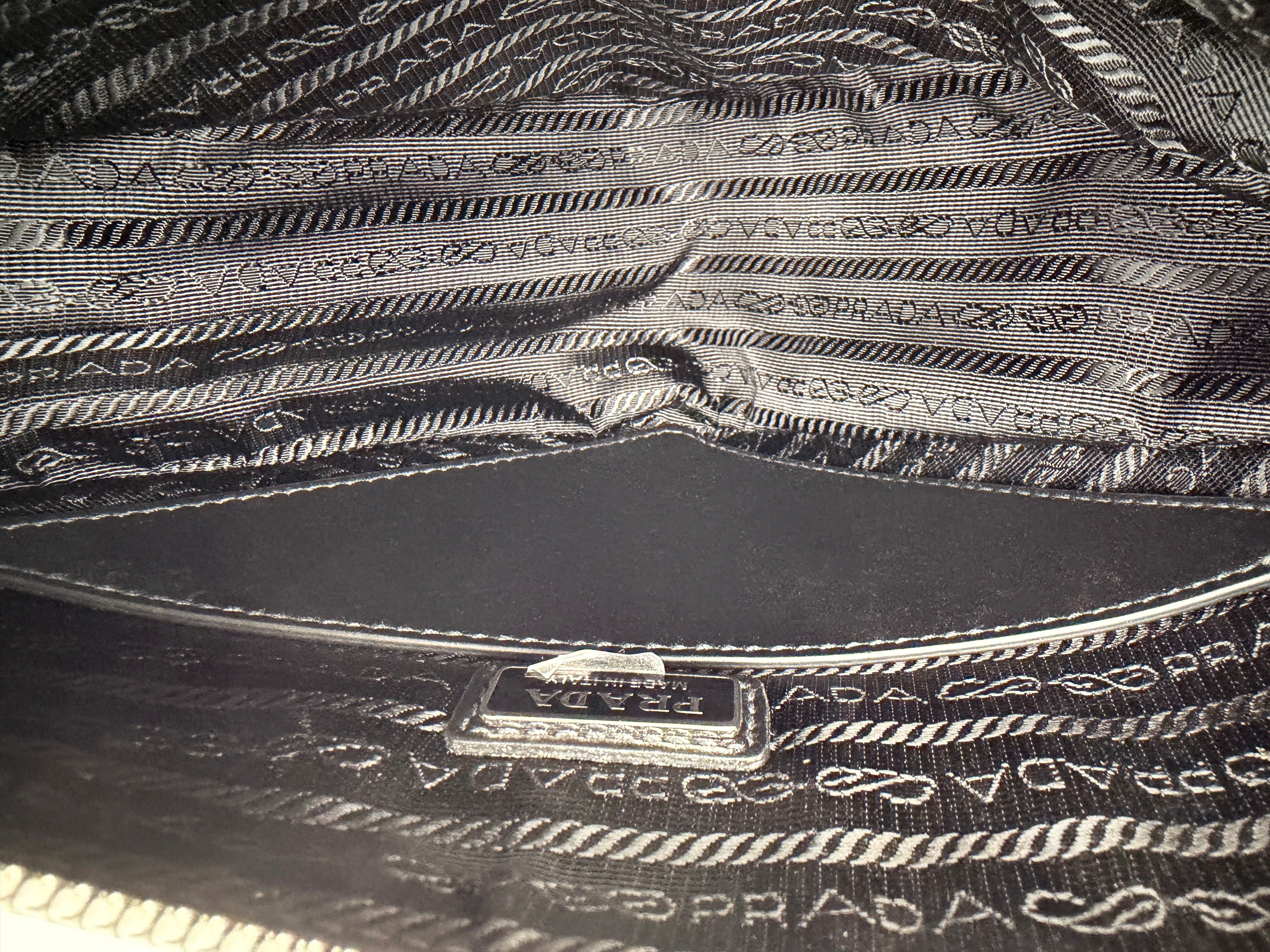 Prada Triangle Shoulder Bag