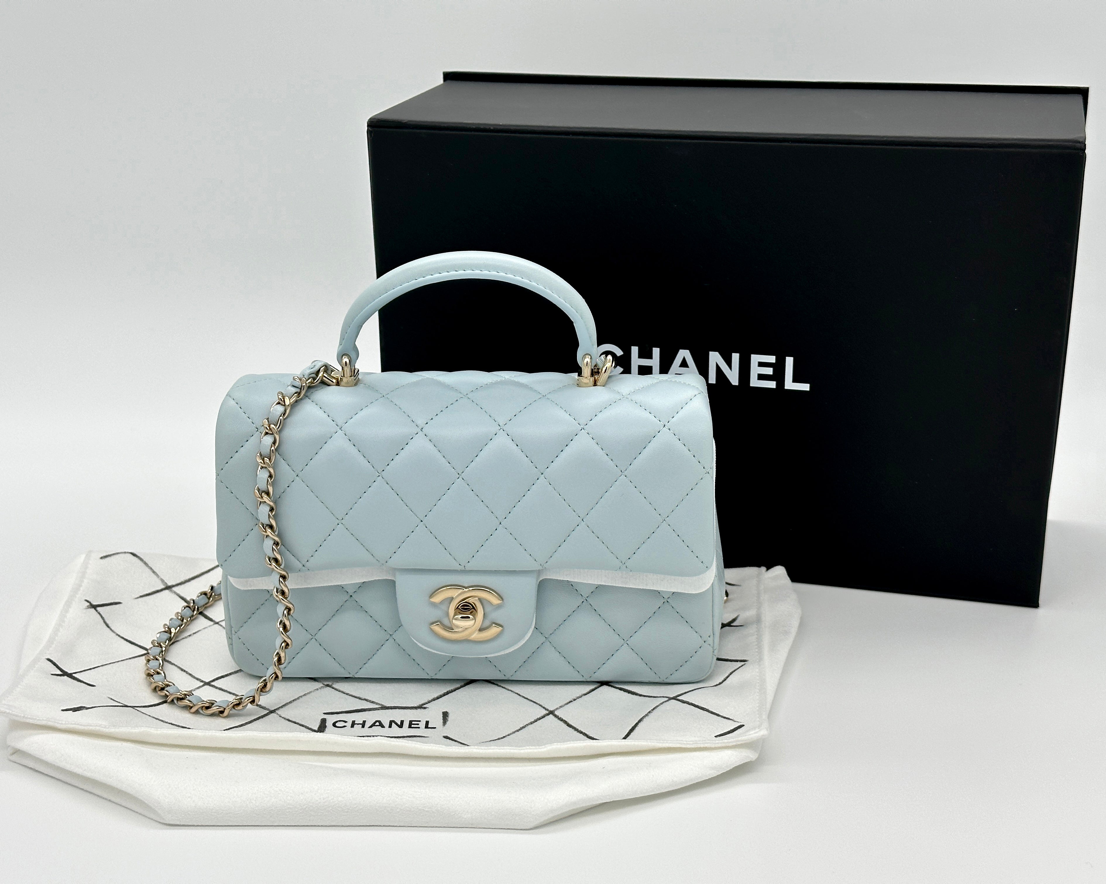 Chanel Mini Flap Bag with Top Handle