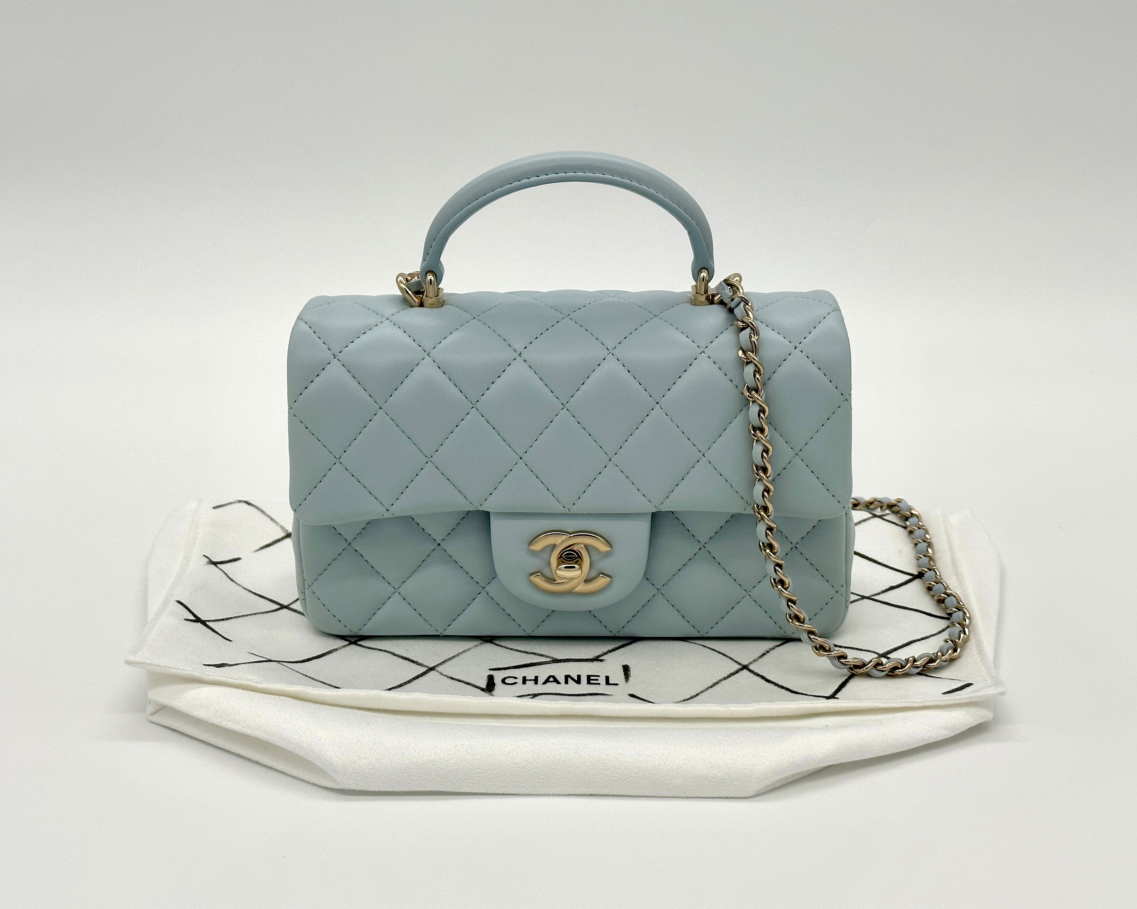 Chanel Mini Flap Bag with Top Handle