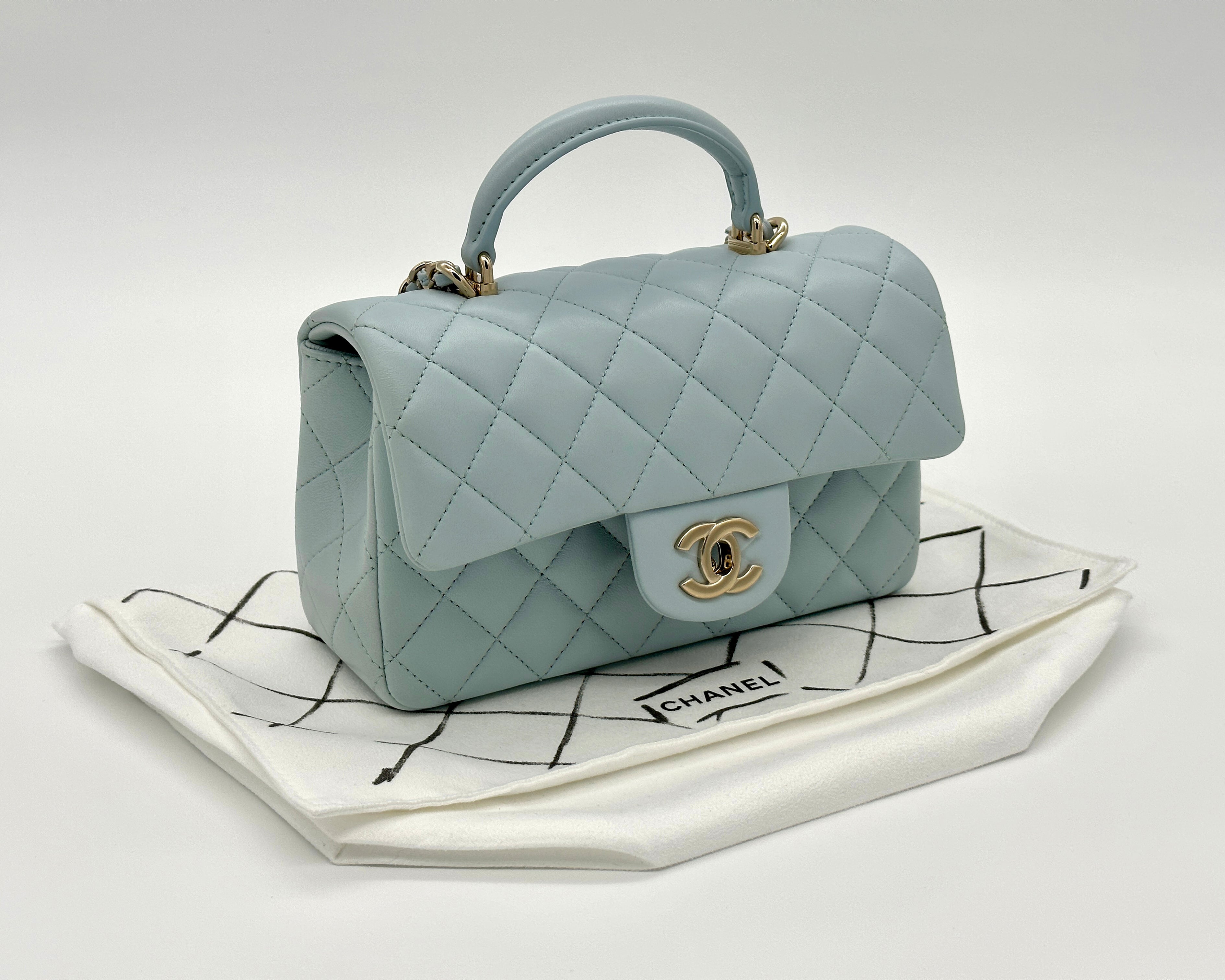 Chanel Mini Flap Bag with Top Handle