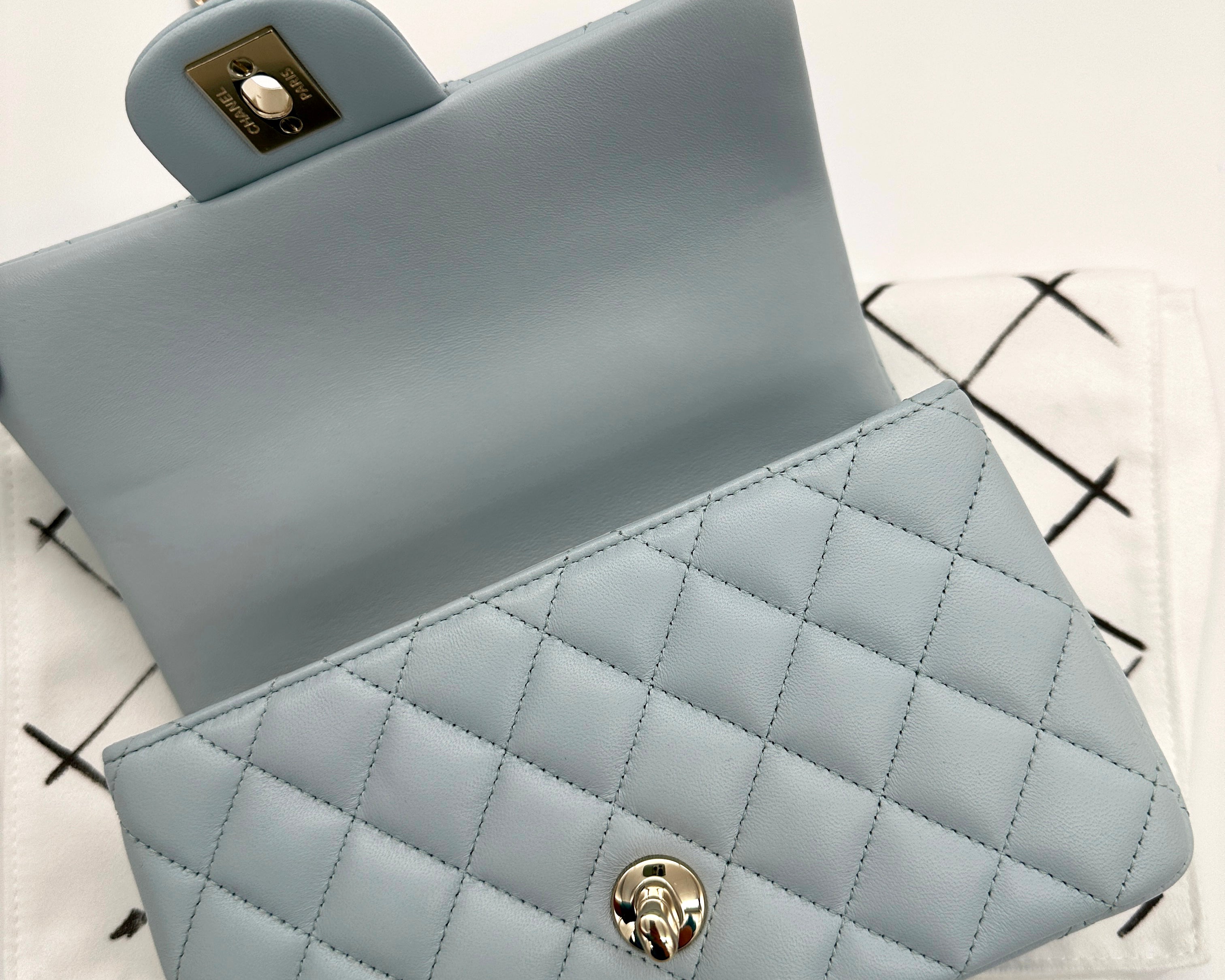 Chanel Mini Flap Bag with Top Handle