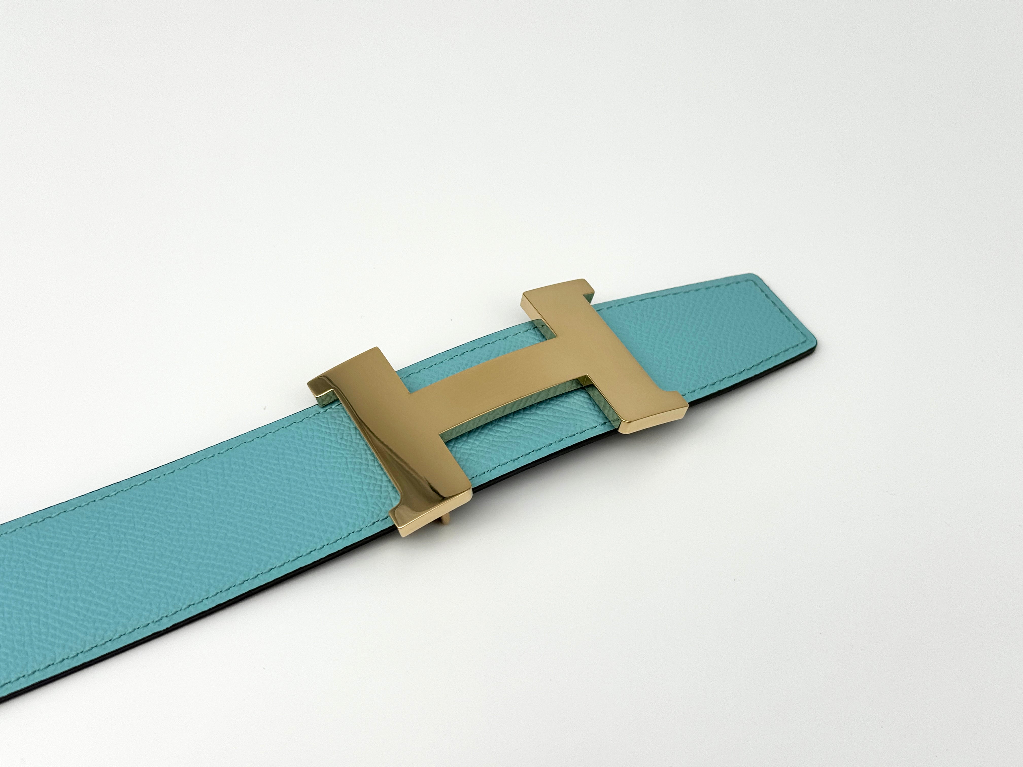 Hermès 38mm Reversible Belt with Permabrass Constance Buckle