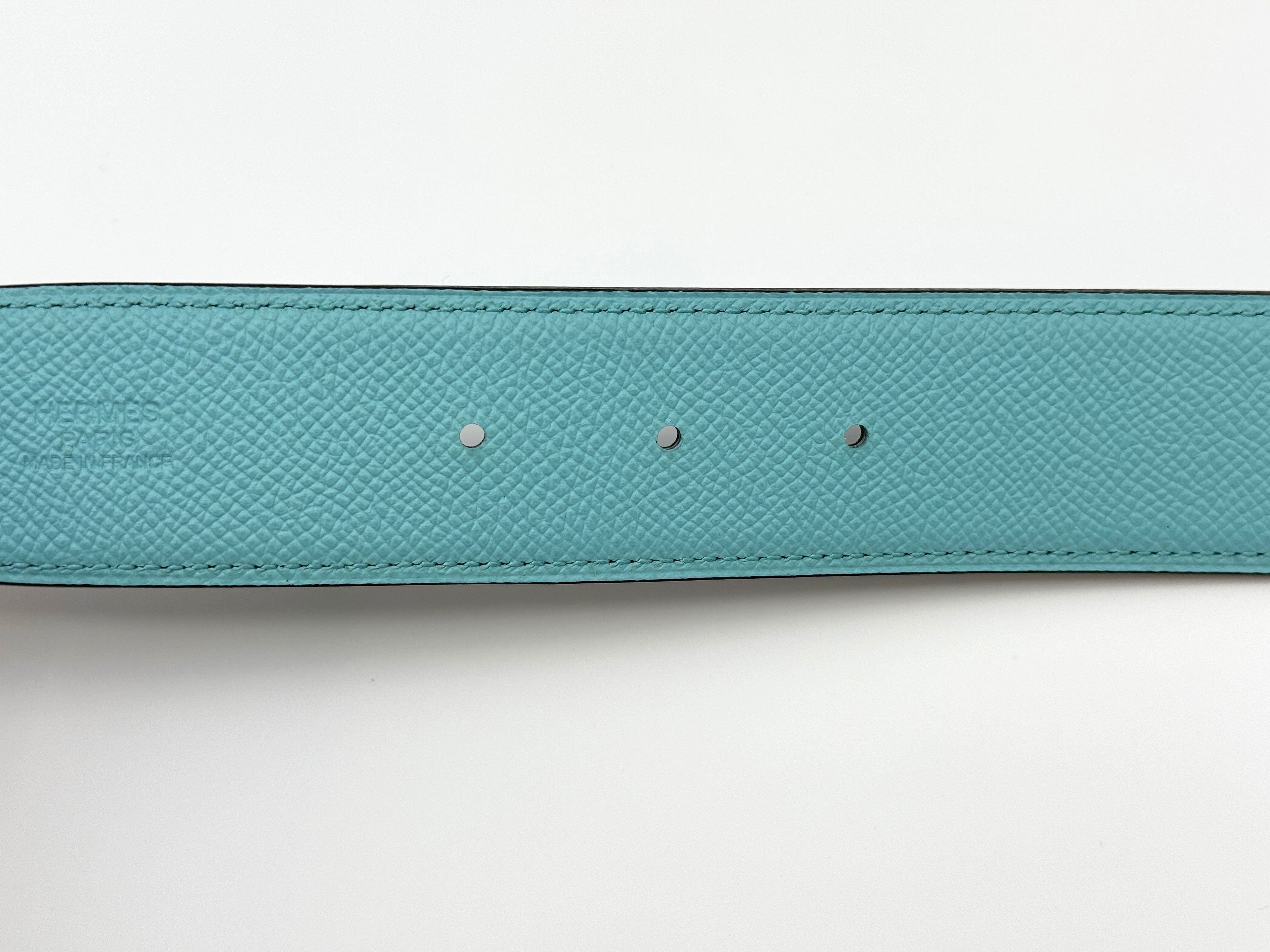 Hermès 38mm Reversible Belt with Permabrass Constance Buckle