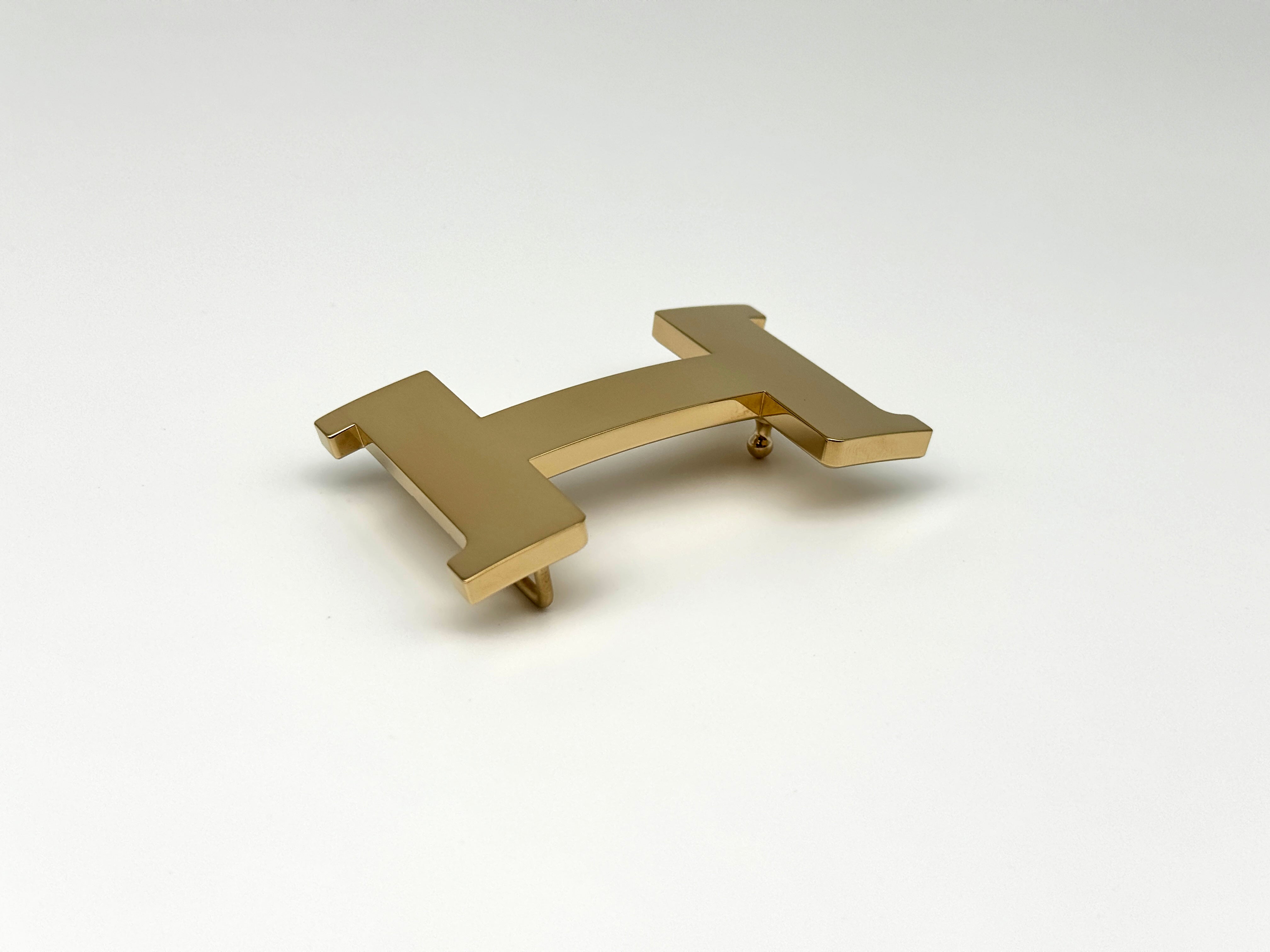 Hermès 38mm Reversible Belt with Permabrass Constance Buckle
