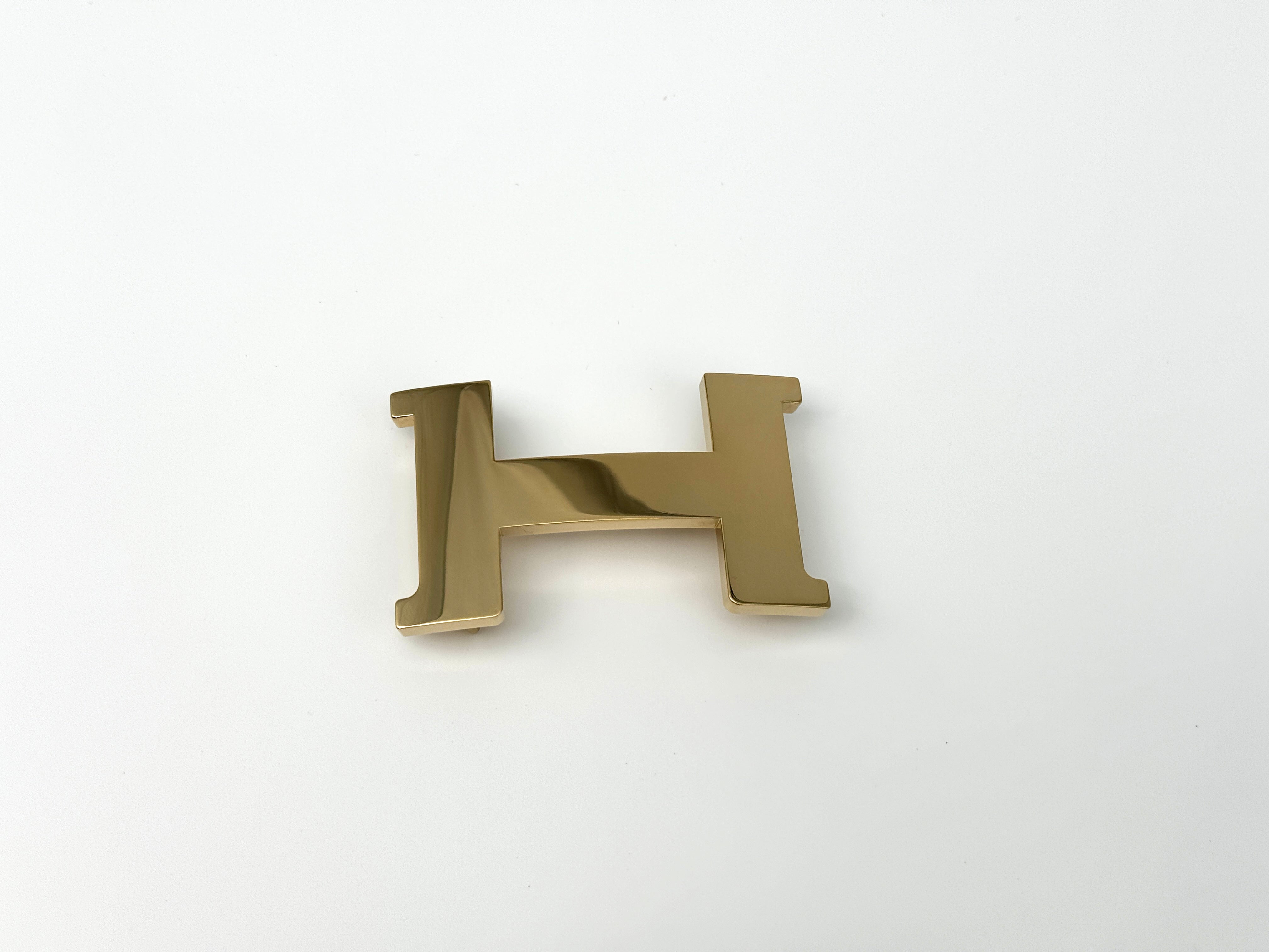 Hermès 38mm Reversible Belt with Permabrass Constance Buckle