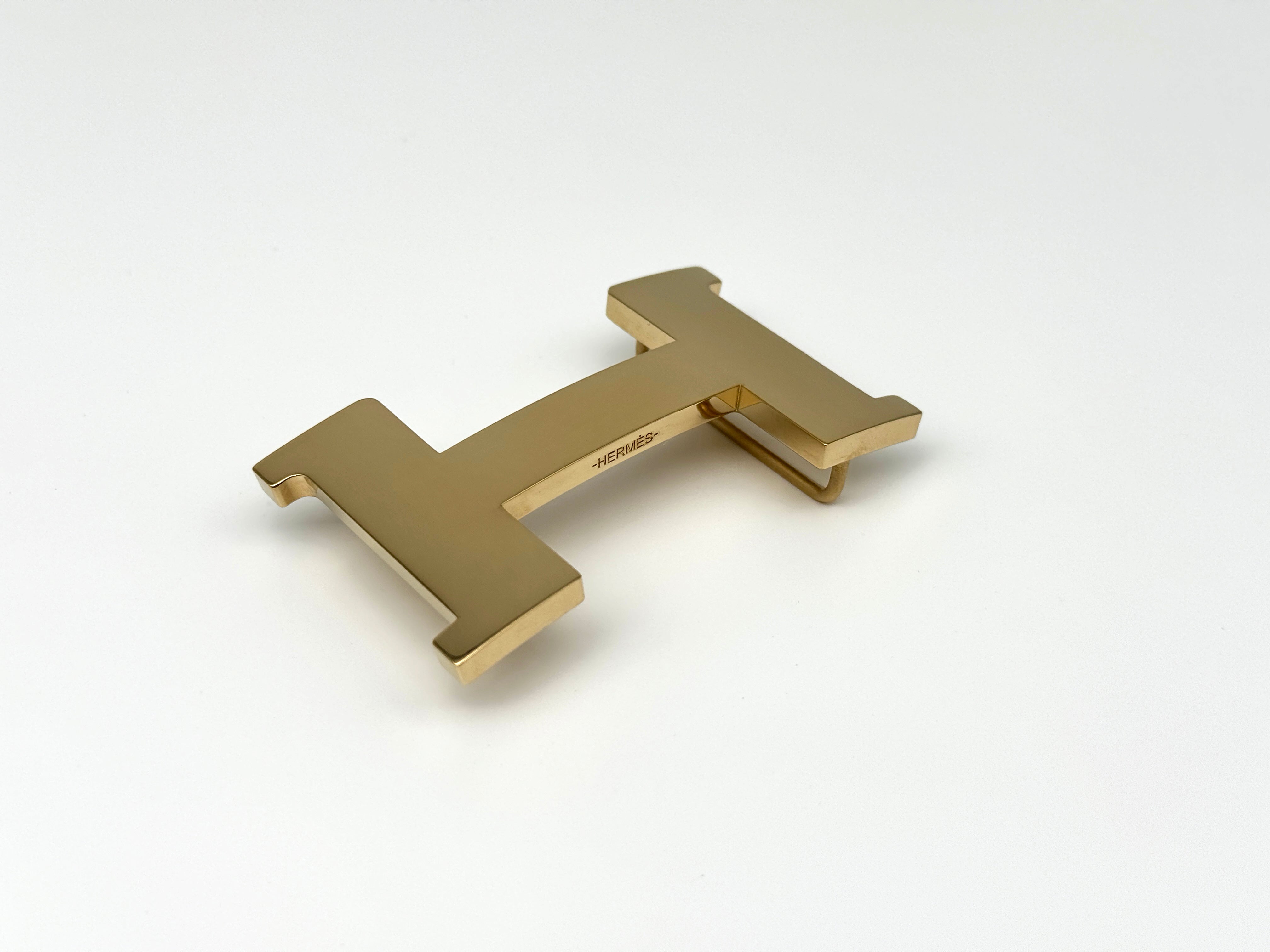 Hermès 38mm Reversible Belt with Permabrass Constance Buckle