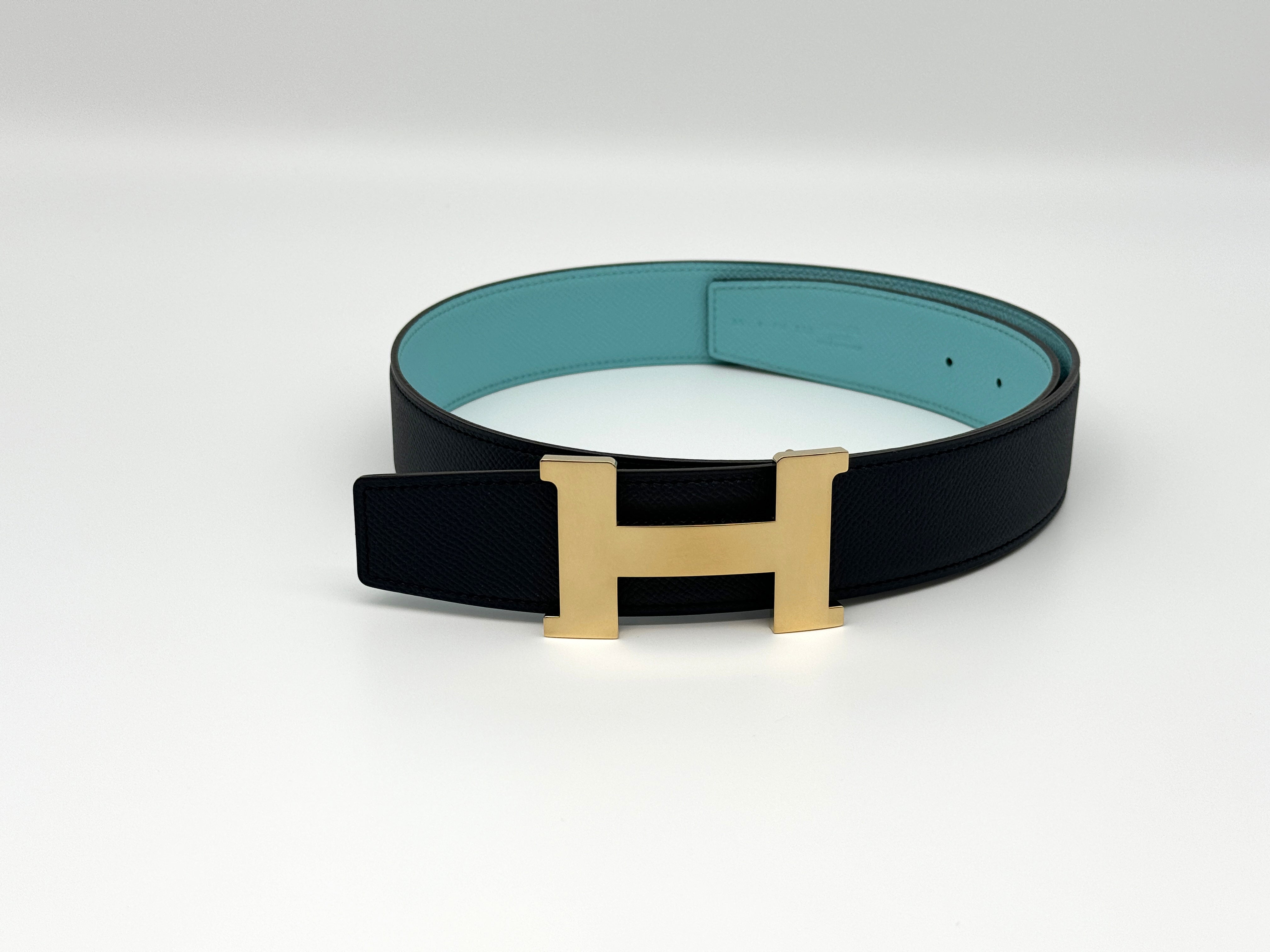 Hermès 38mm Reversible Belt with Permabrass Constance Buckle