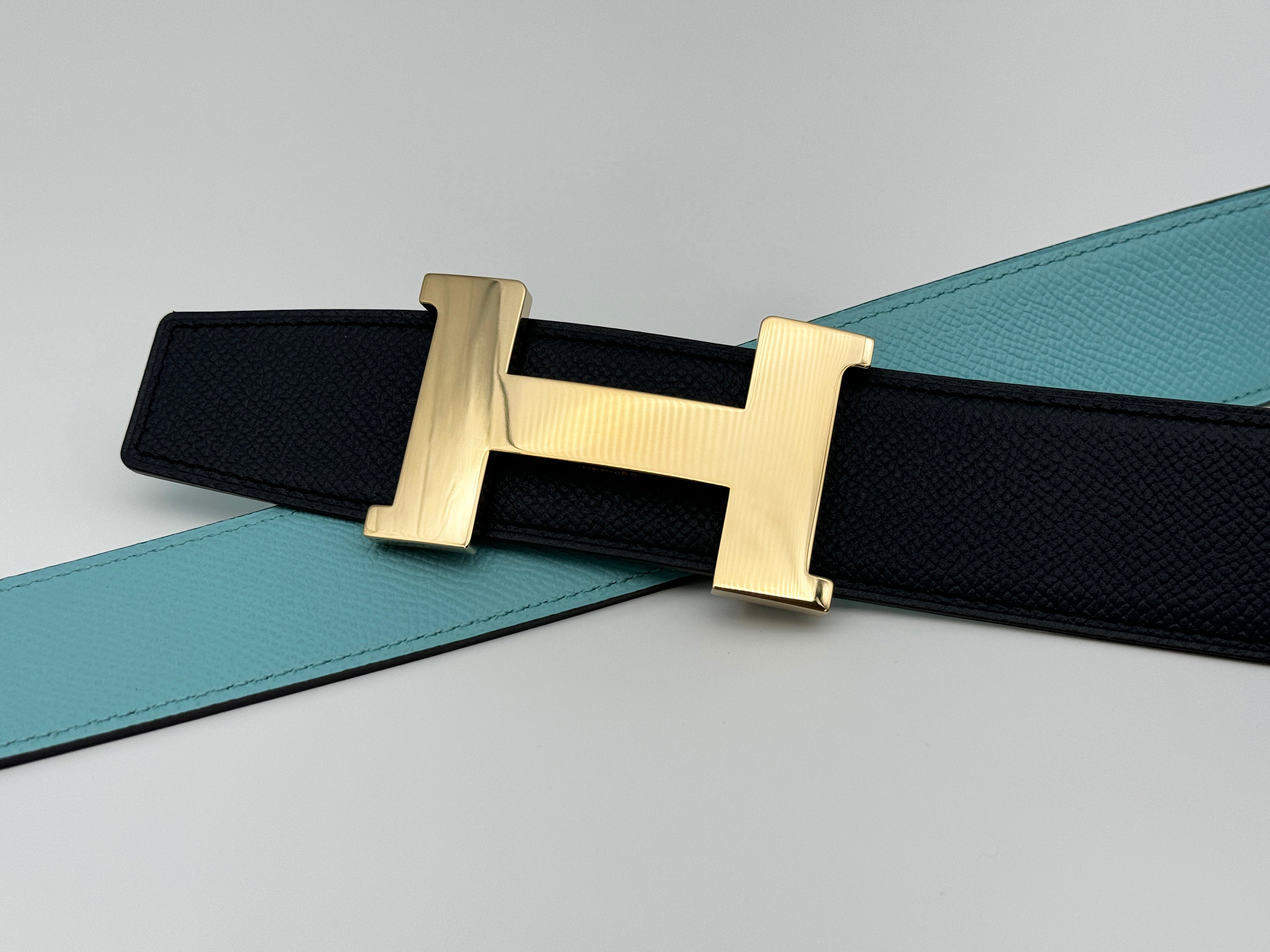 Hermès 38mm Reversible Belt with Permabrass Constance Buckle