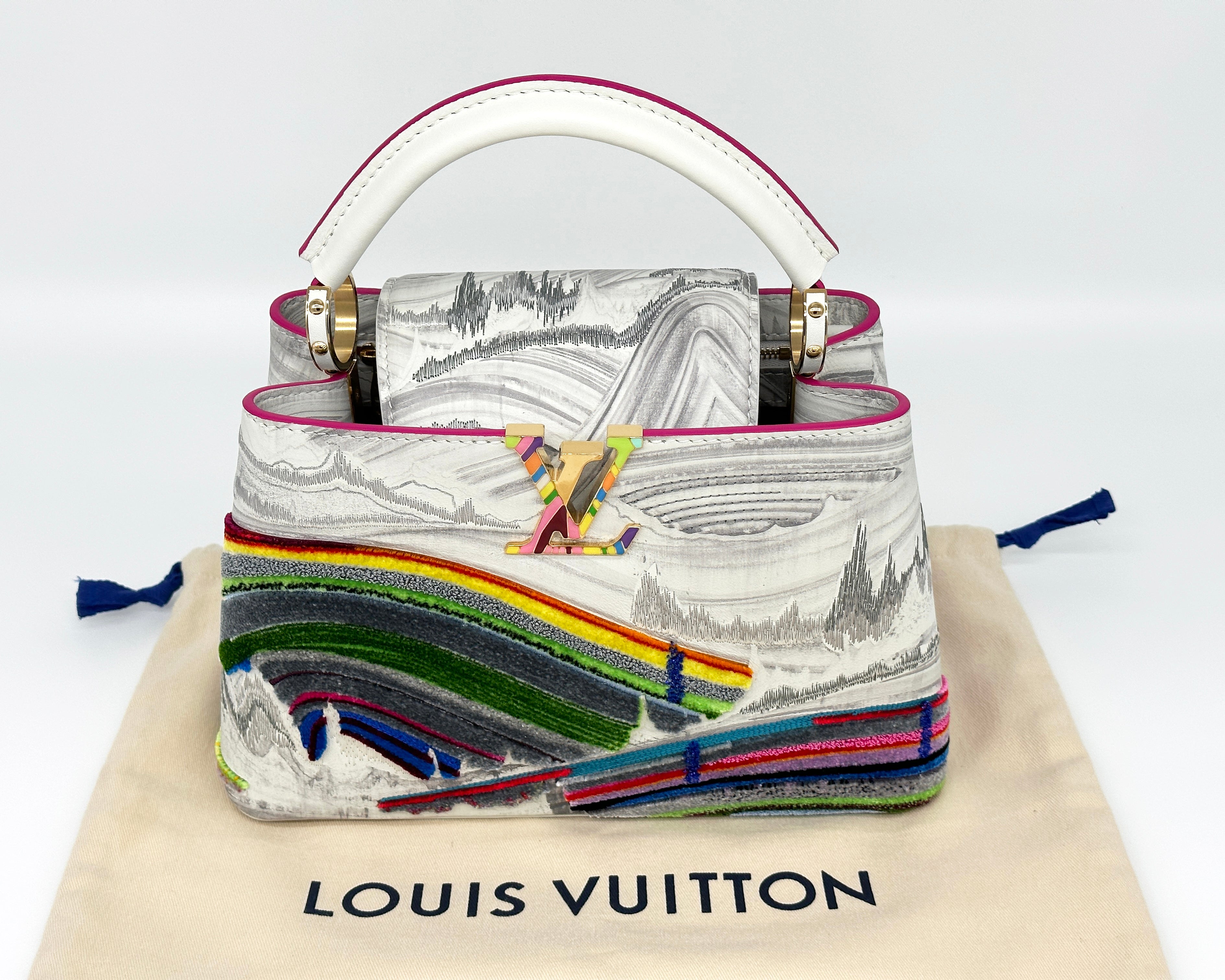 *RARE* Louis Vuitton Arty Capucines BB