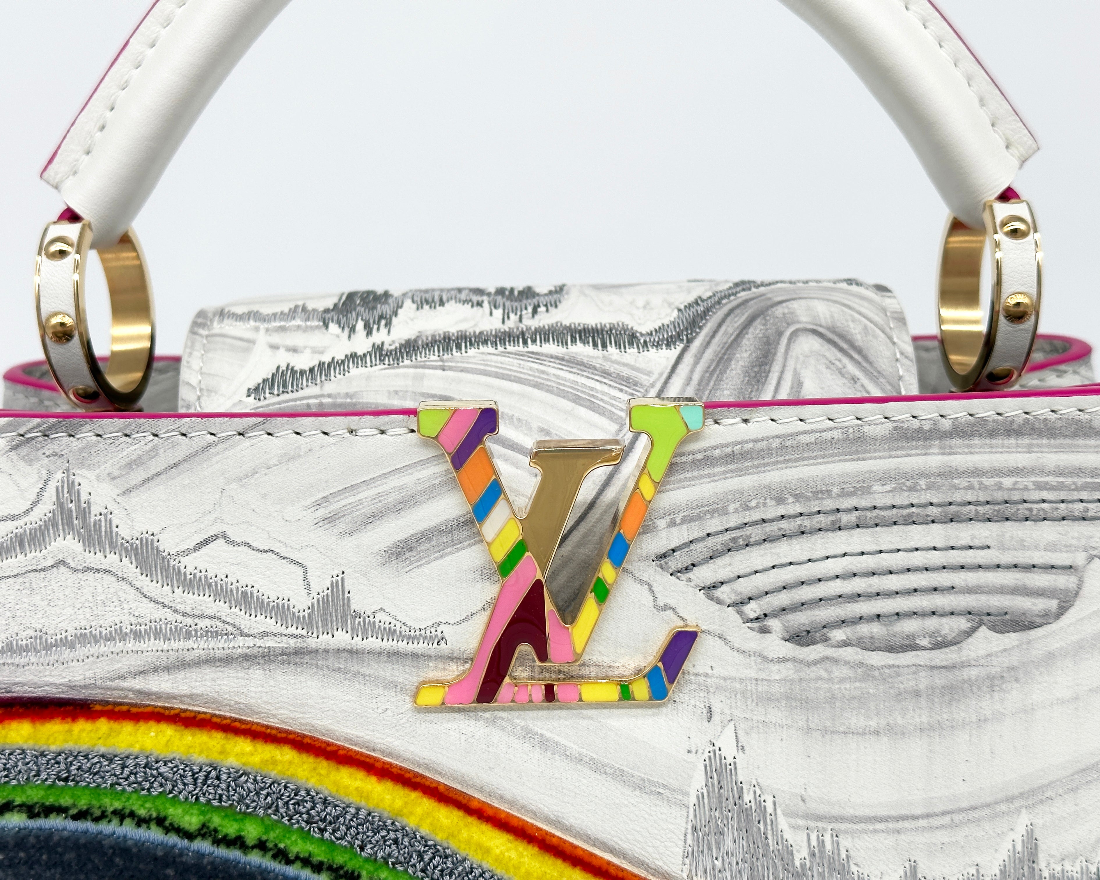 *RARE* Louis Vuitton Arty Capucines BB