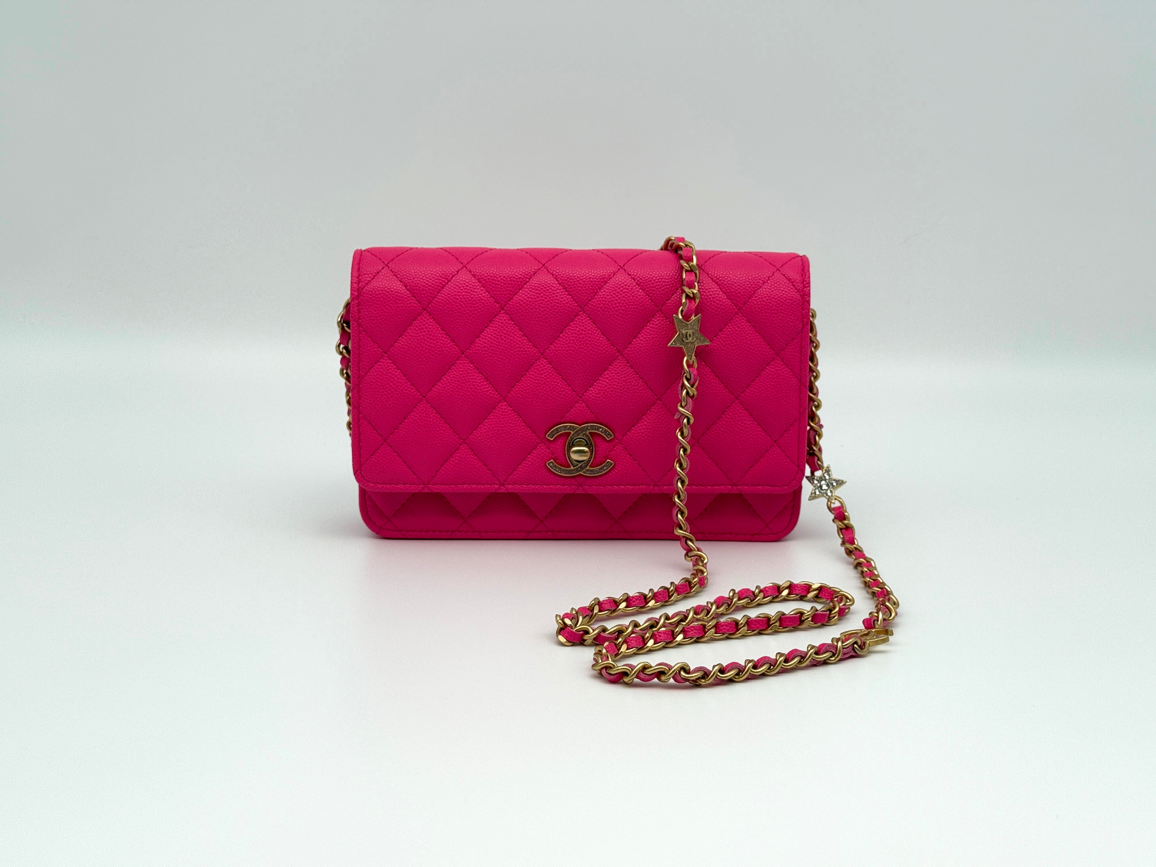 Chanel Wallet on Chain CC Turnlock