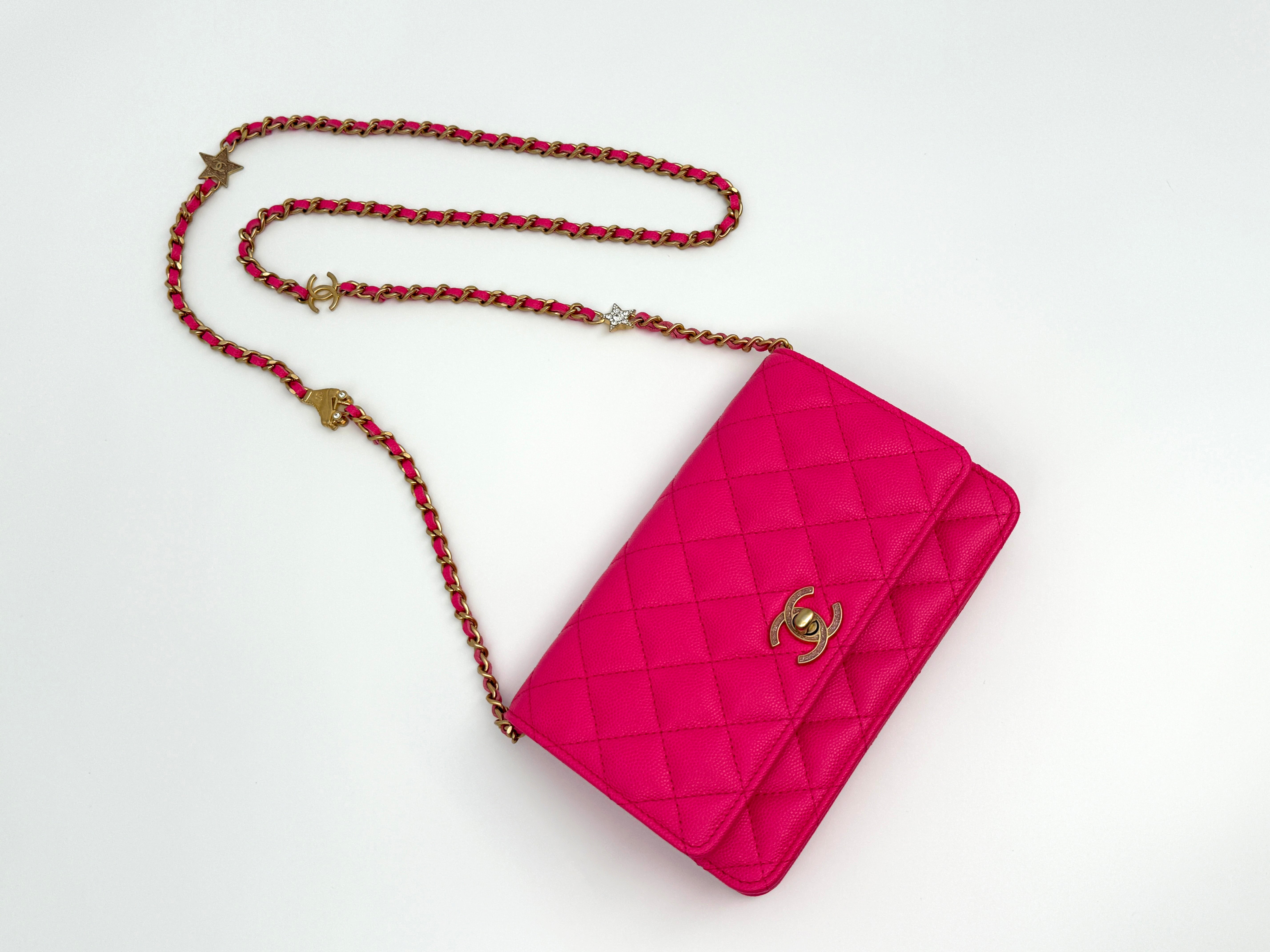 Chanel Wallet on Chain CC Turnlock