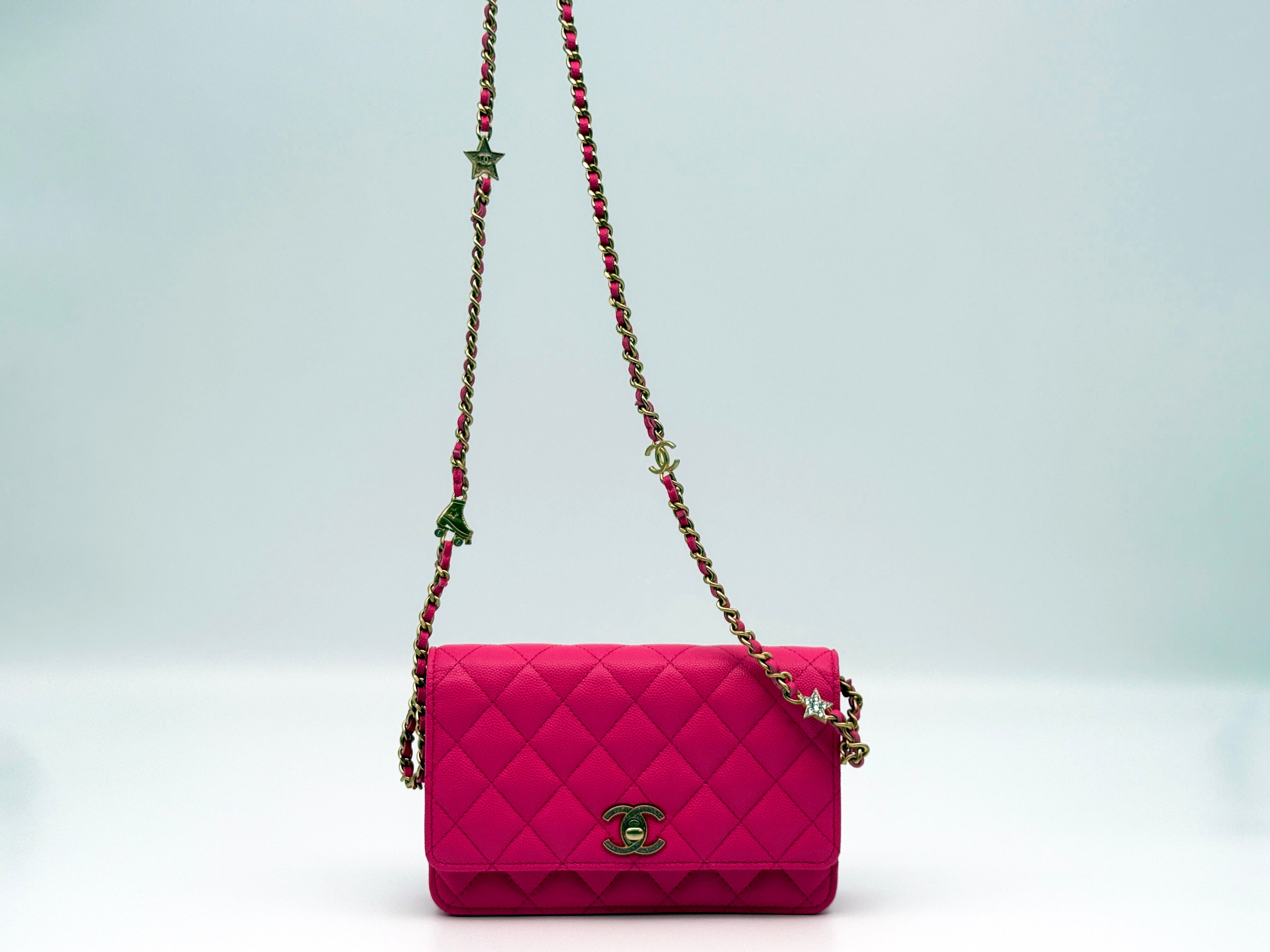 Chanel Wallet on Chain CC Turnlock