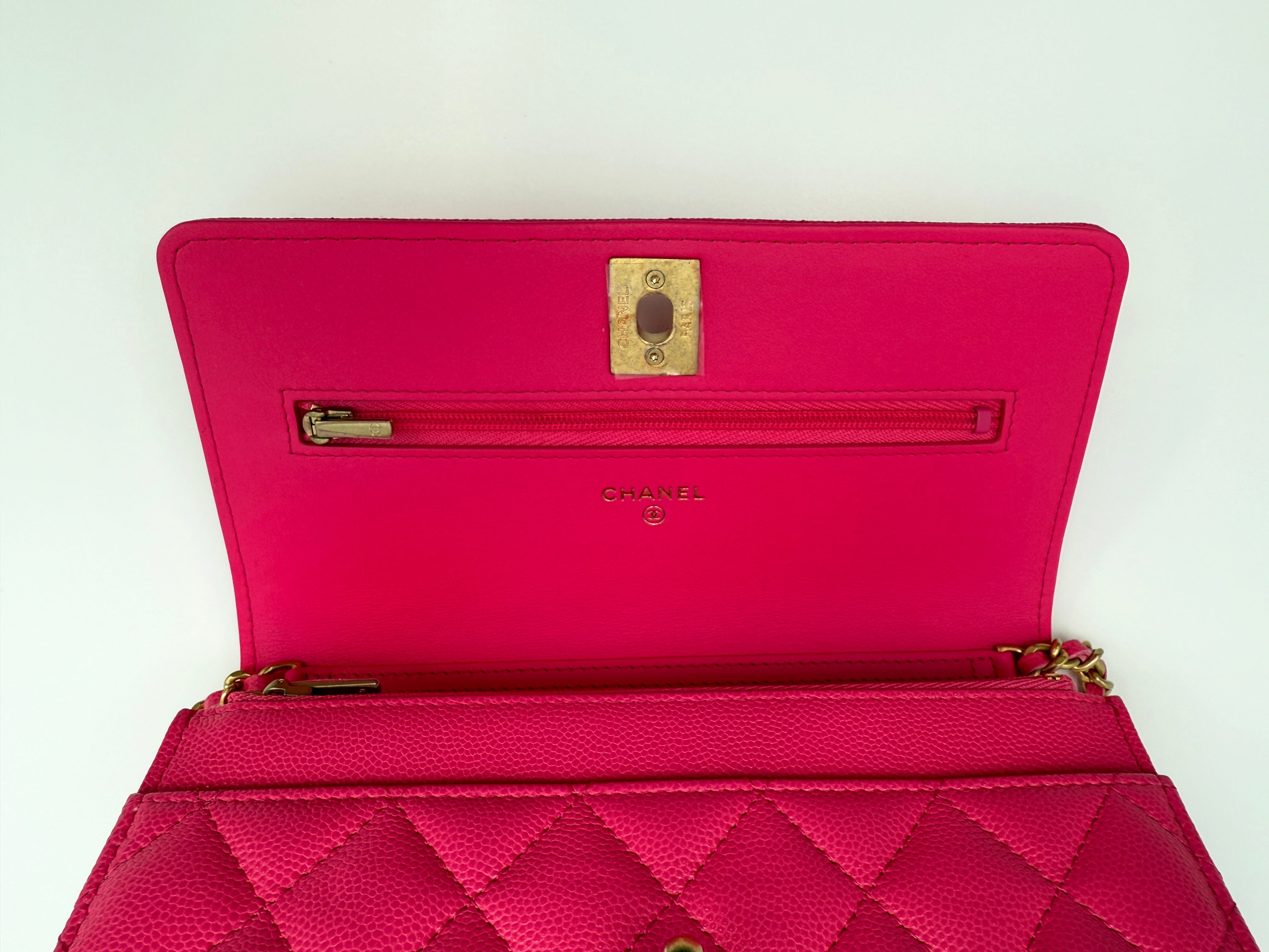 Chanel Wallet on Chain CC Turnlock