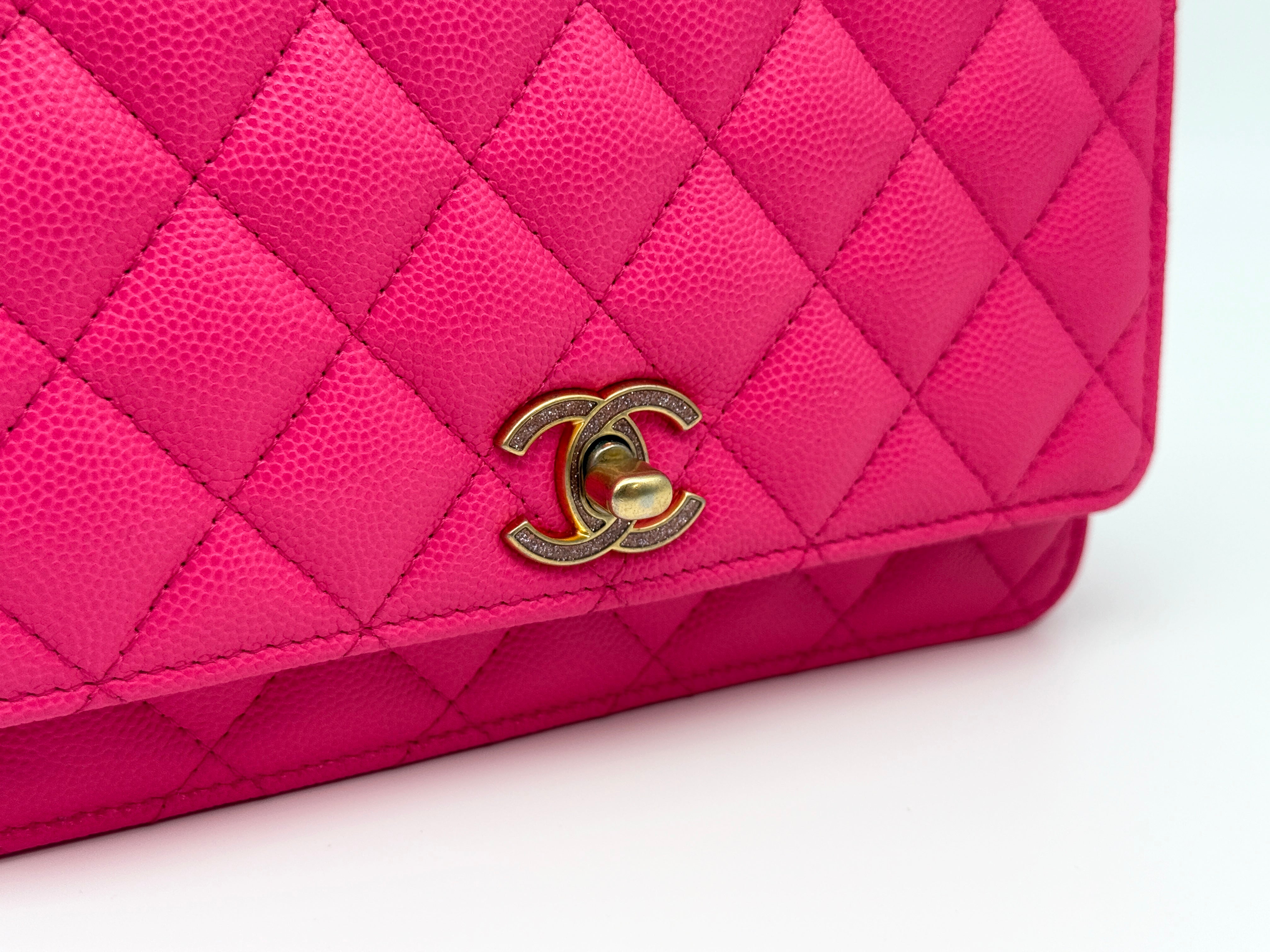 Chanel Wallet on Chain CC Turnlock