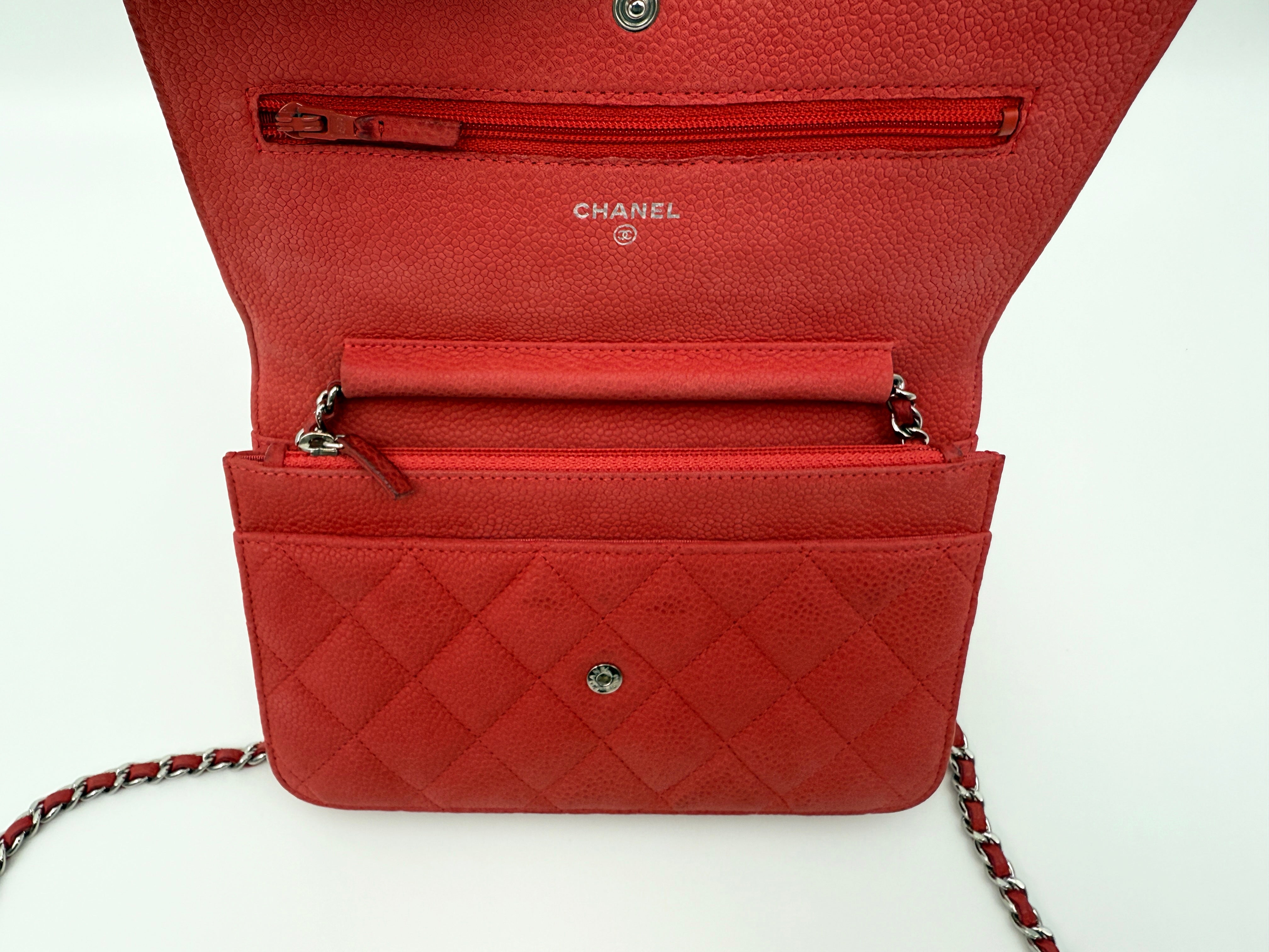 Chanel Classic Wallet on Chain