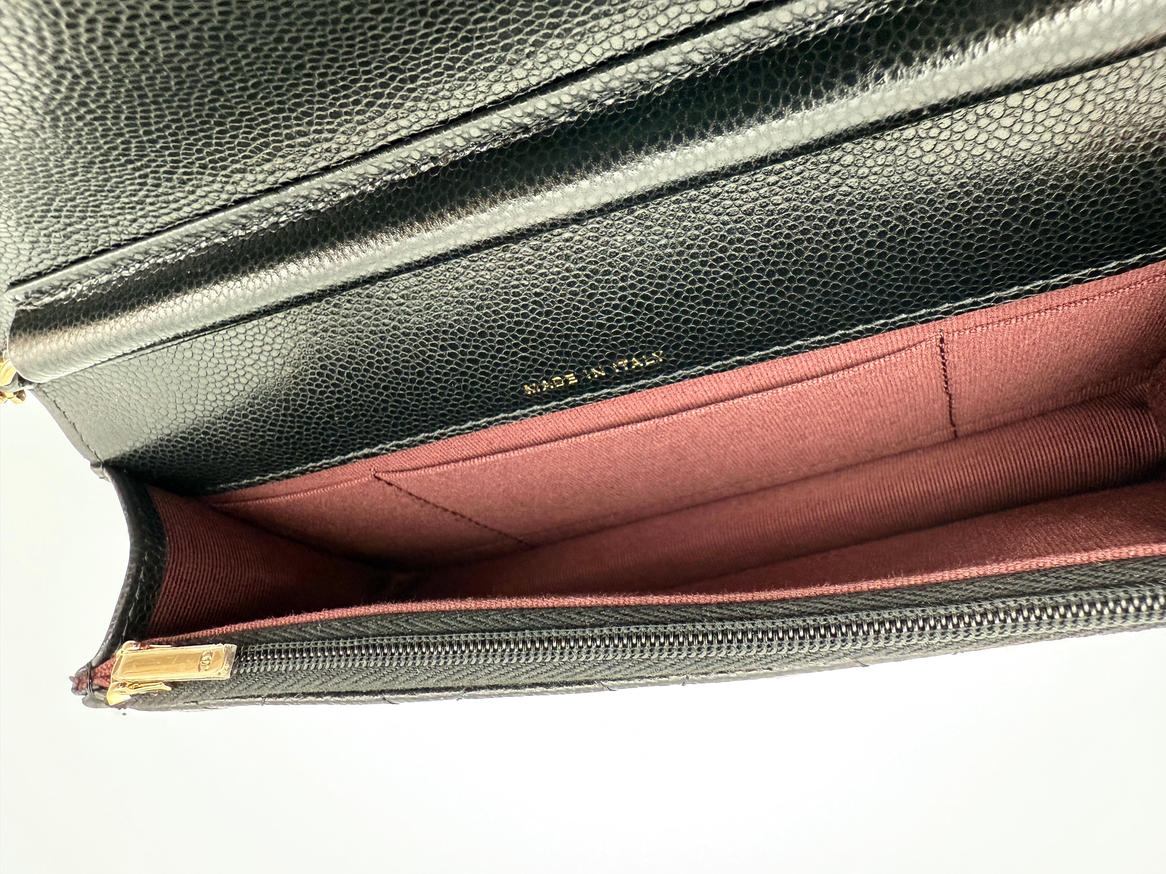 Chanel Small Wallet on Chain Phone Holder