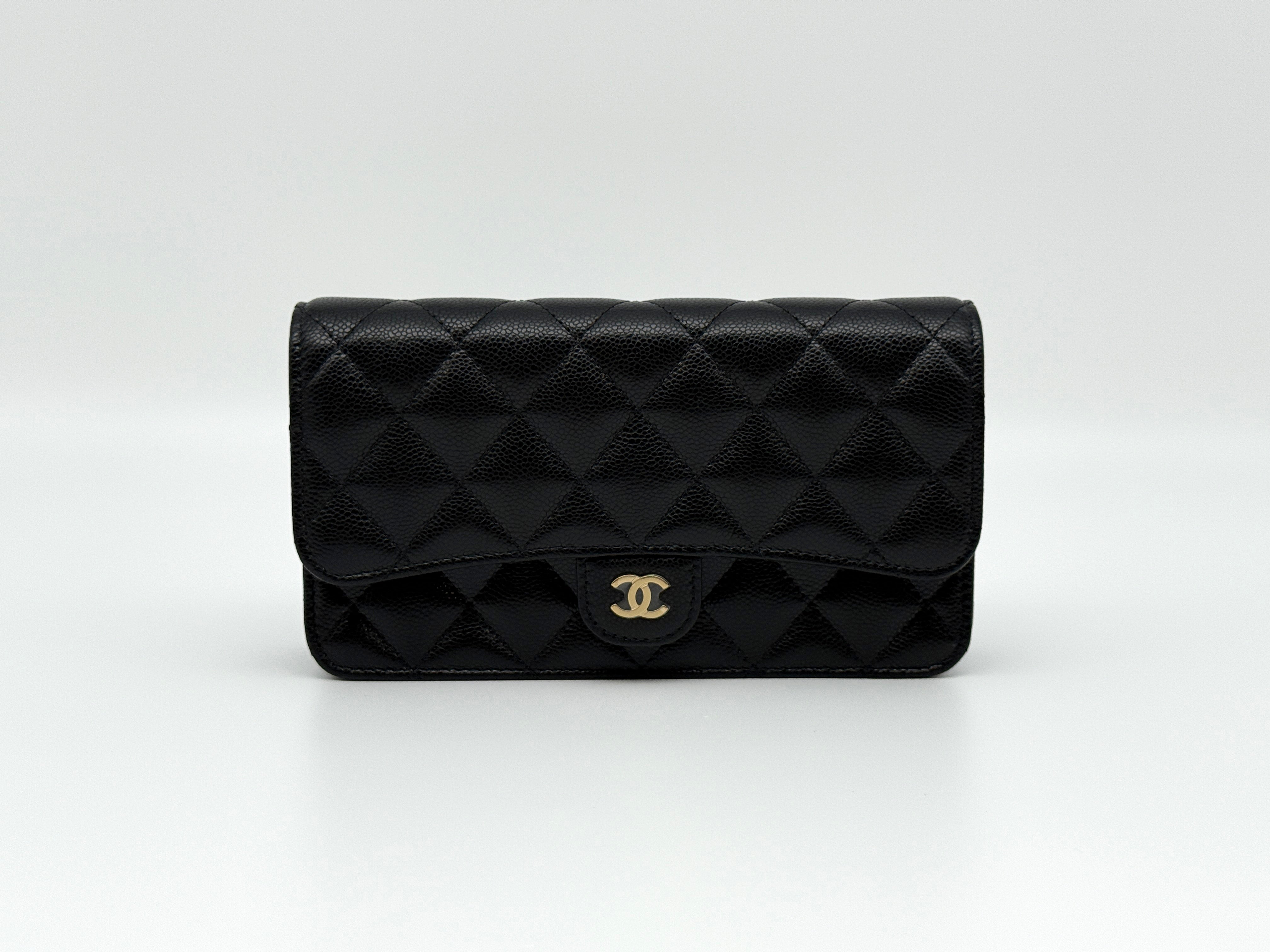 Chanel Small Wallet on Chain Phone Holder