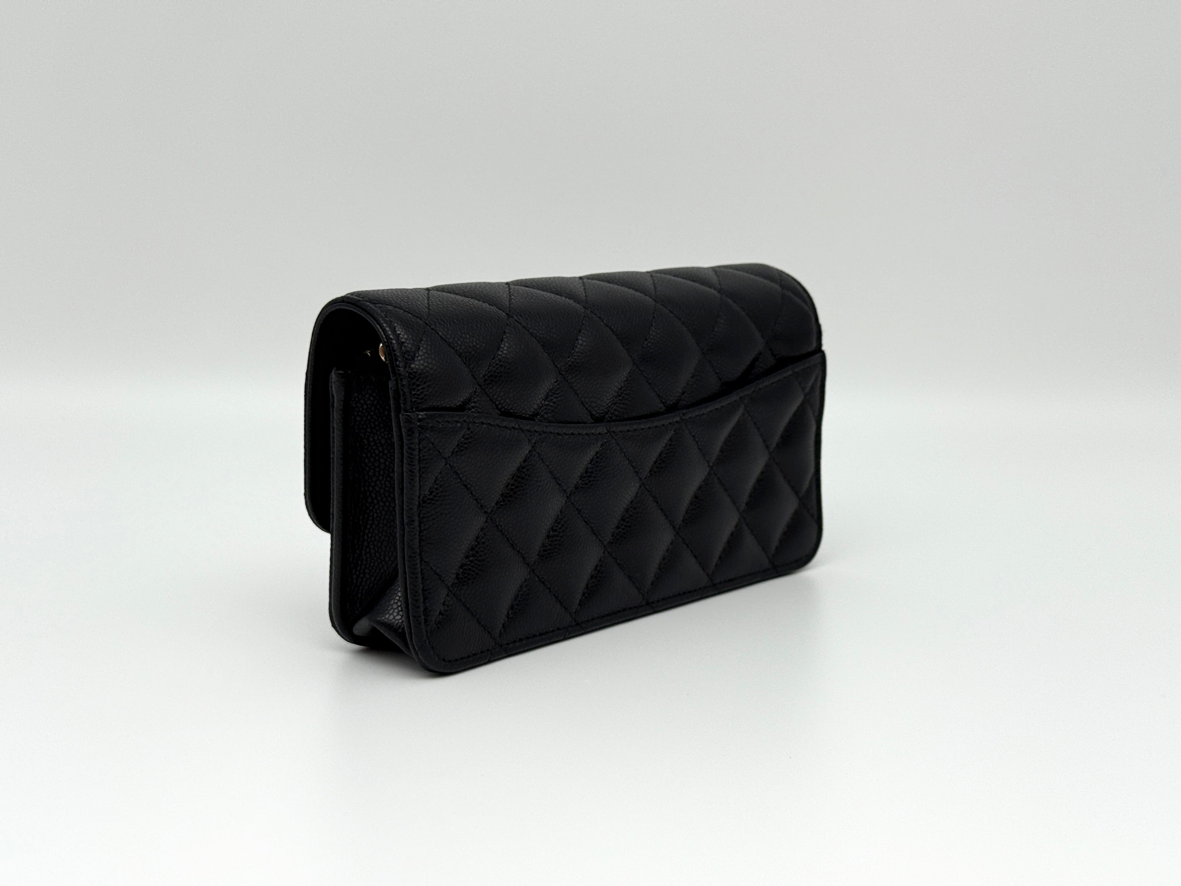 Chanel Small Wallet on Chain Phone Holder