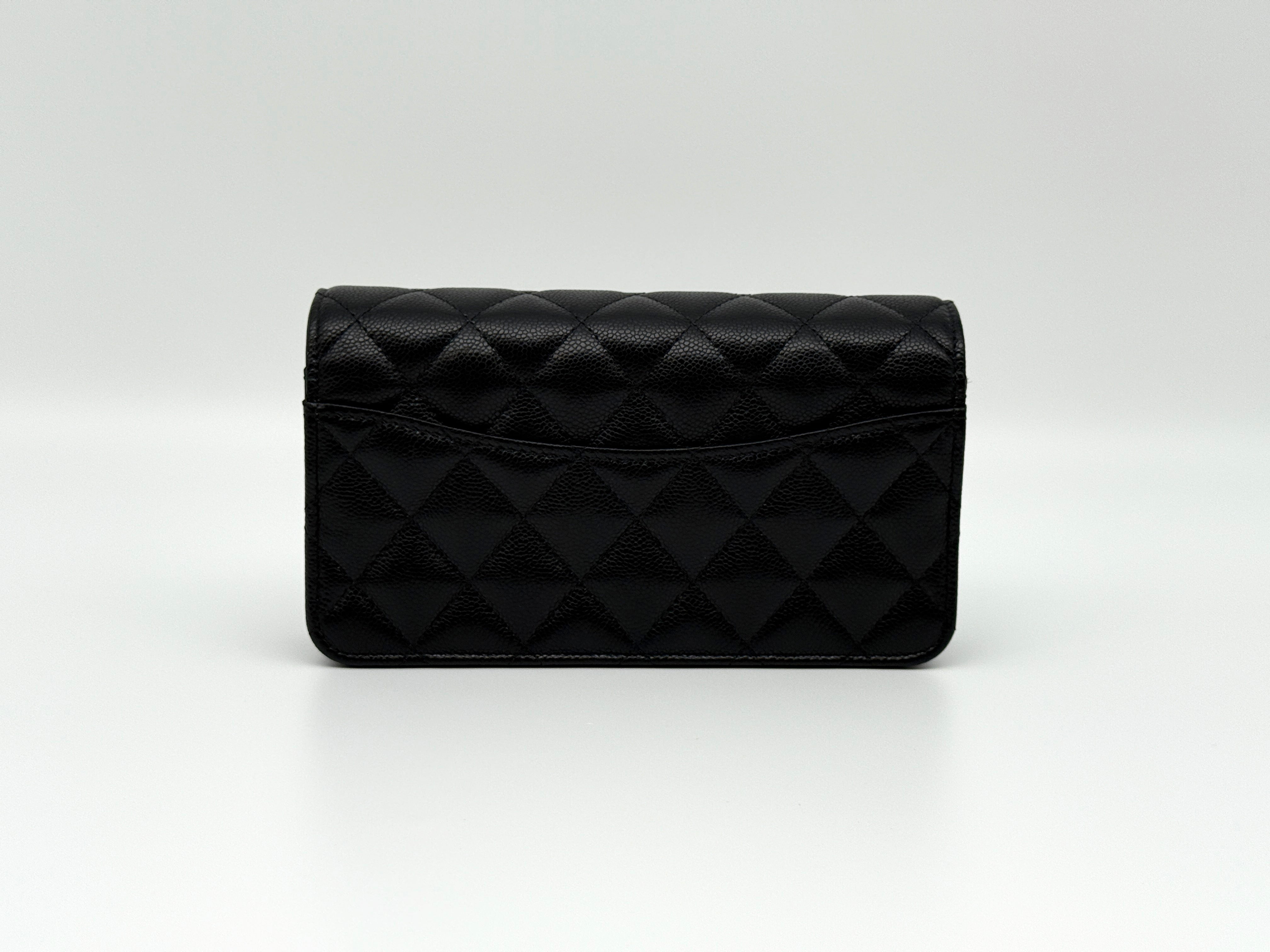 Chanel Small Wallet on Chain Phone Holder