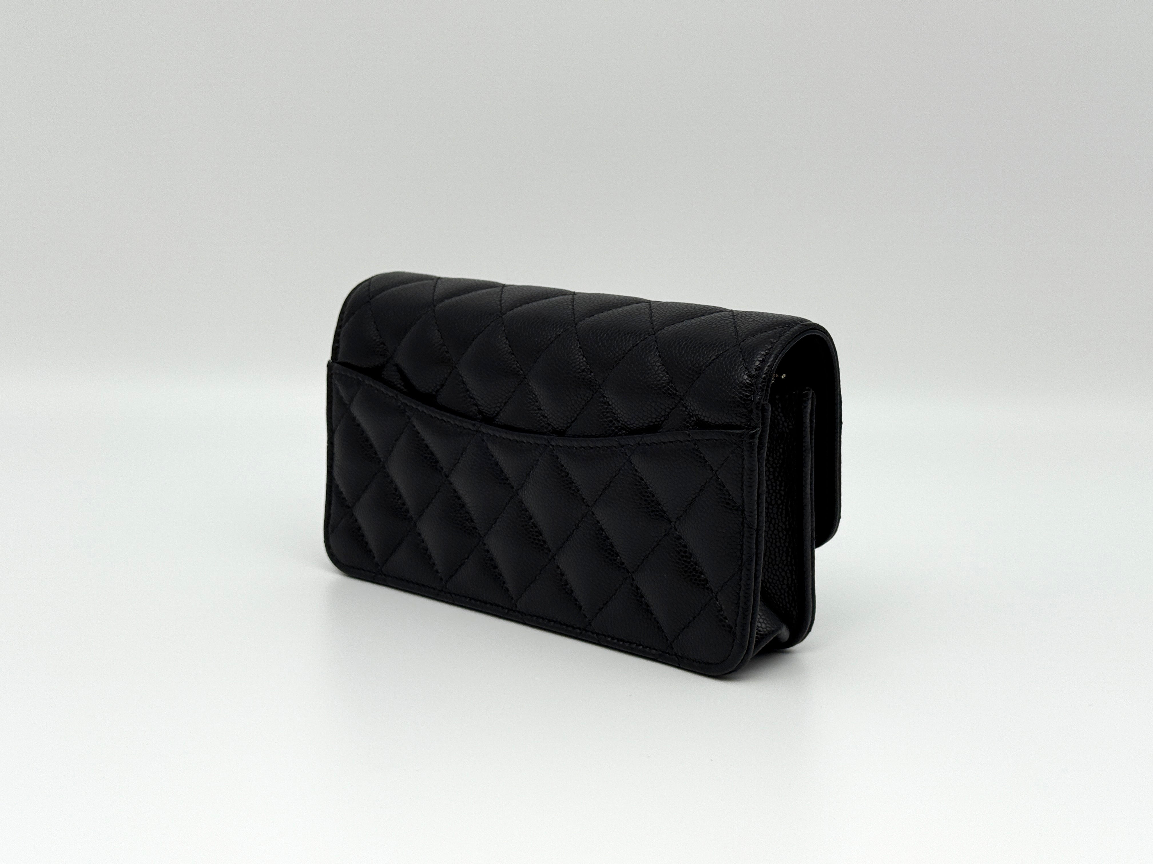 Chanel Small Wallet on Chain Phone Holder