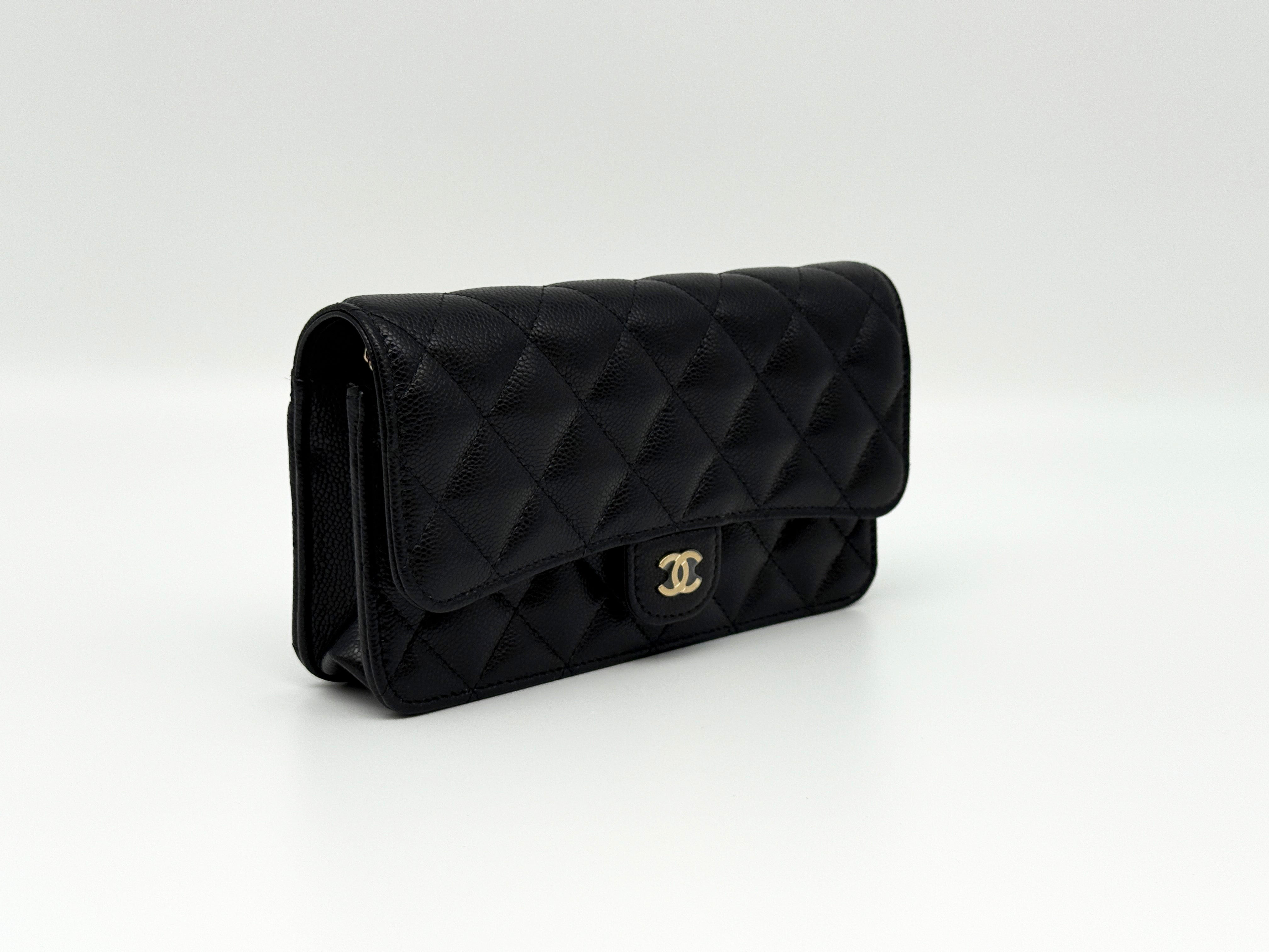 Chanel Small Wallet on Chain Phone Holder