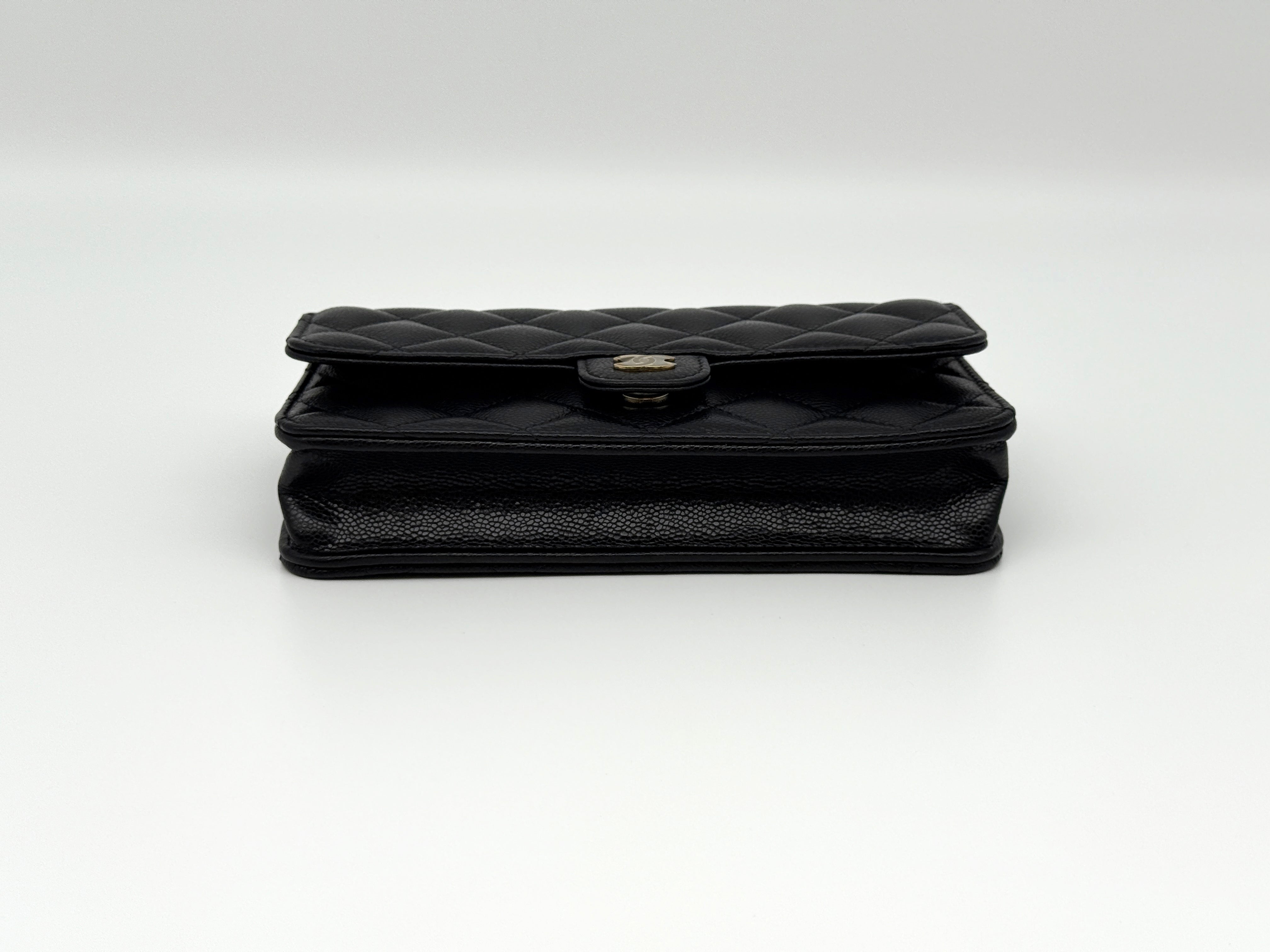 Chanel Small Wallet on Chain Phone Holder