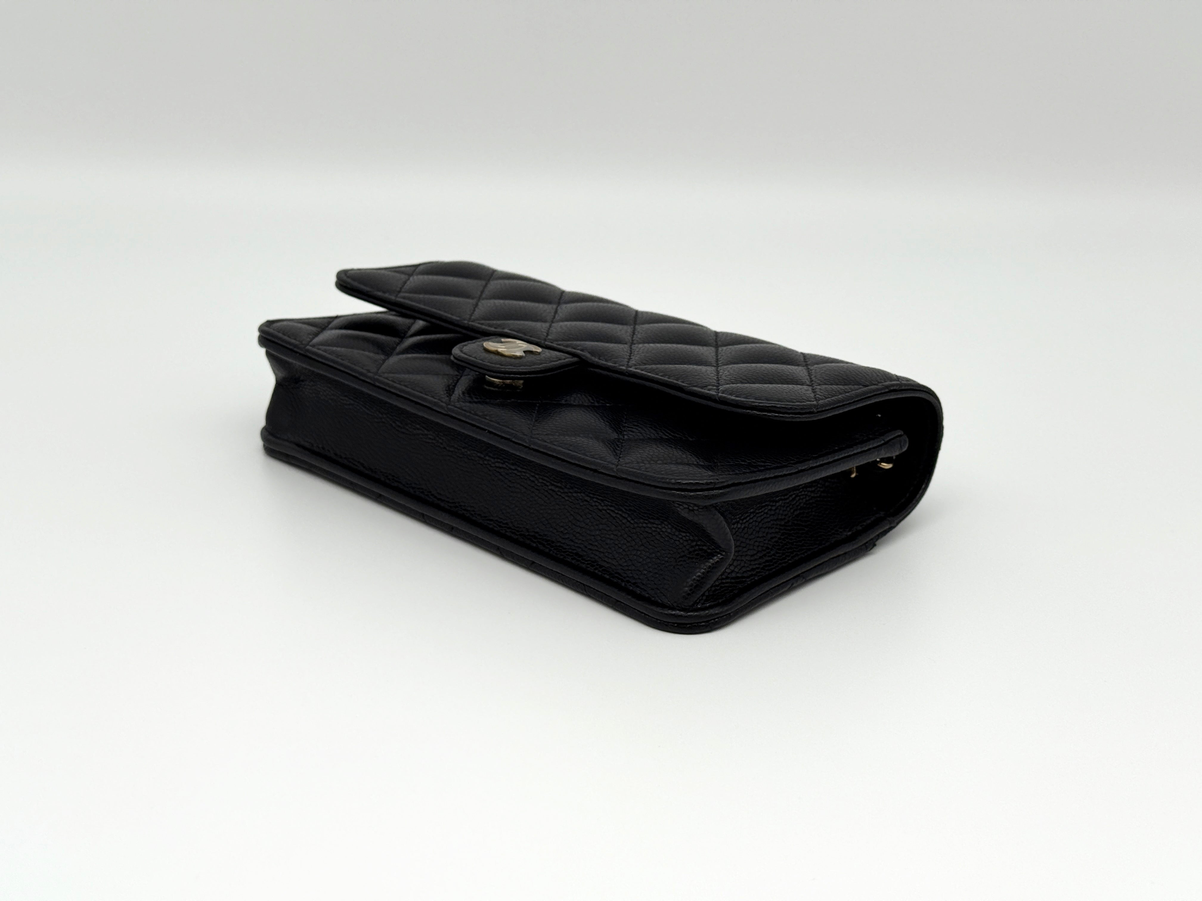 Chanel Small Wallet on Chain Phone Holder