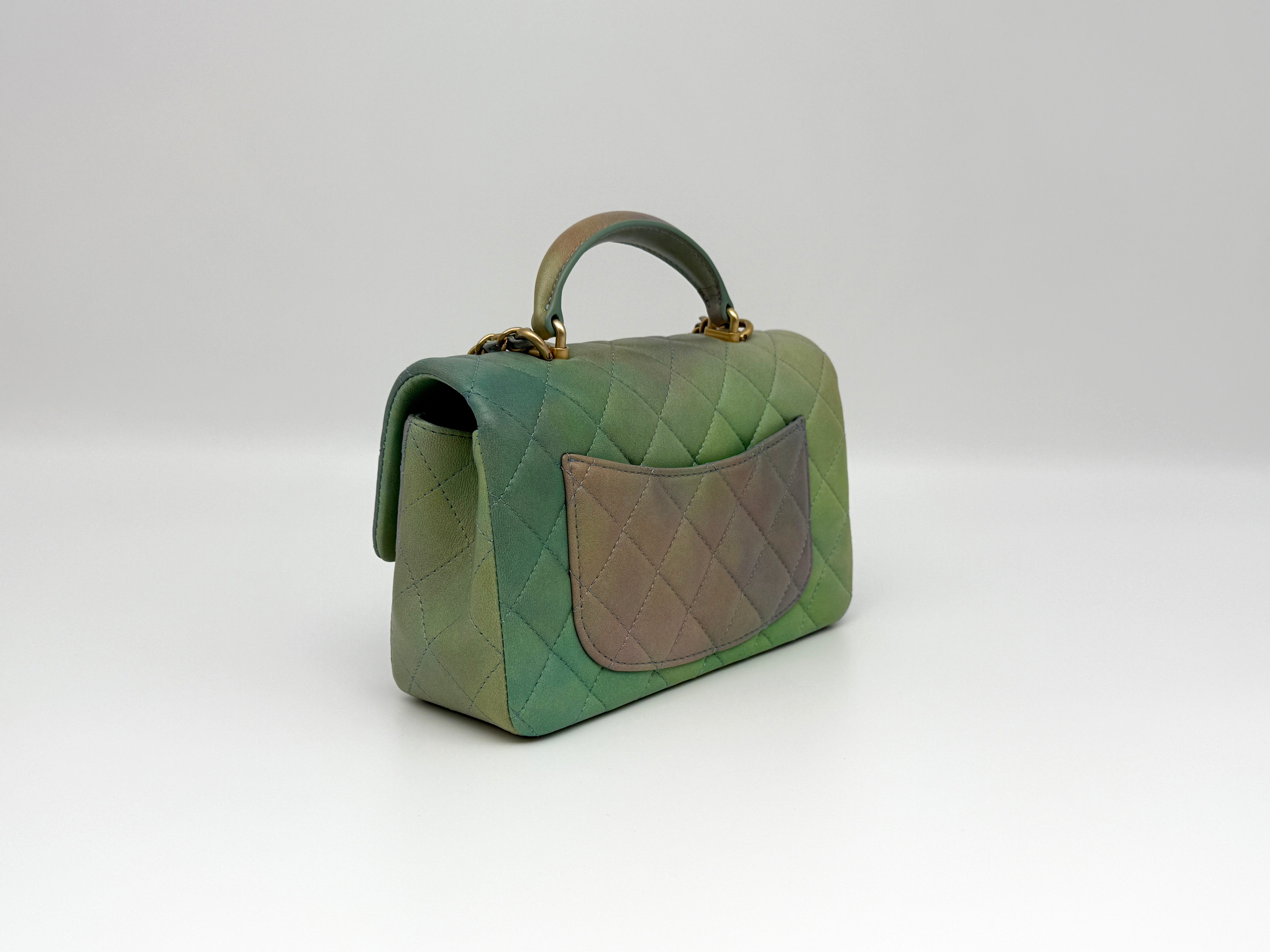 Chanel Classic Mini Flap Top Handle Handbag